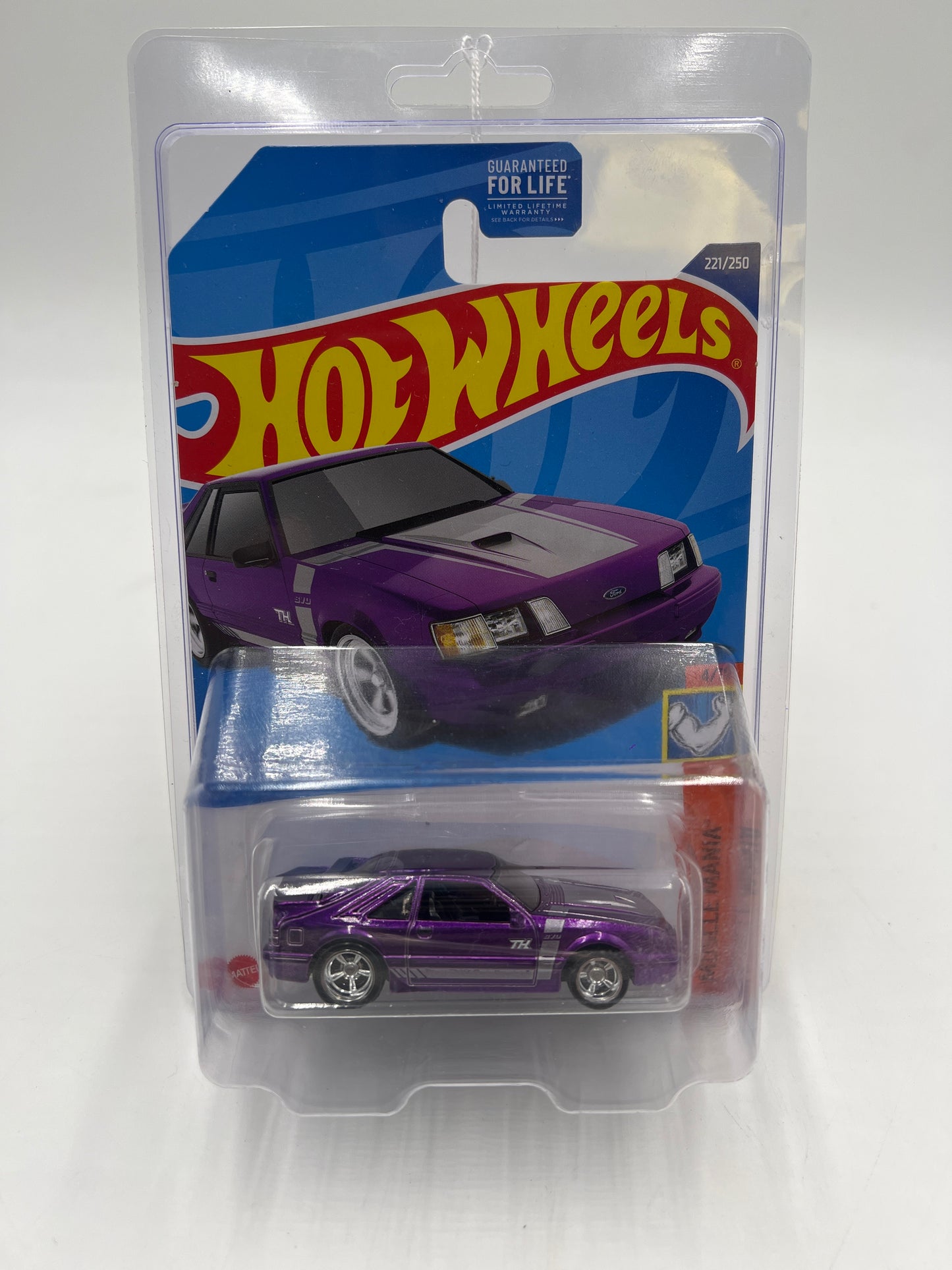 2022 Hot Wheels Super Treasure Hunt #221 84 Mustang SVO W/Protector