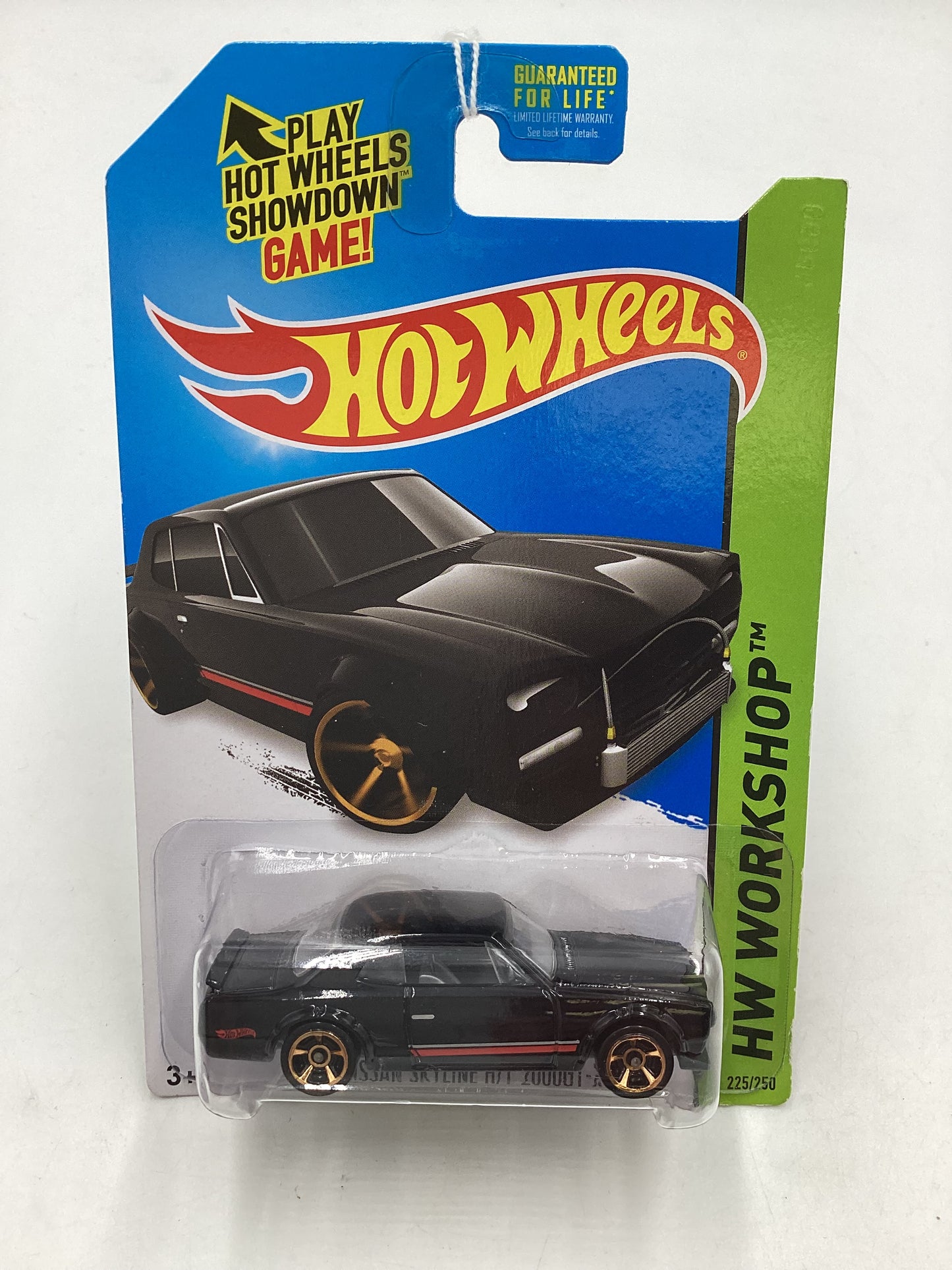 2014 Hot Wheels Workshop #225 Nissan Skyline H/T 2000GT-X 83C