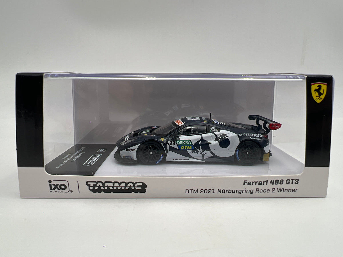 Tarmac Works x IXO Models Ferrari 488 GT3 DTM 2021 Nurburgring Race 2 Winner