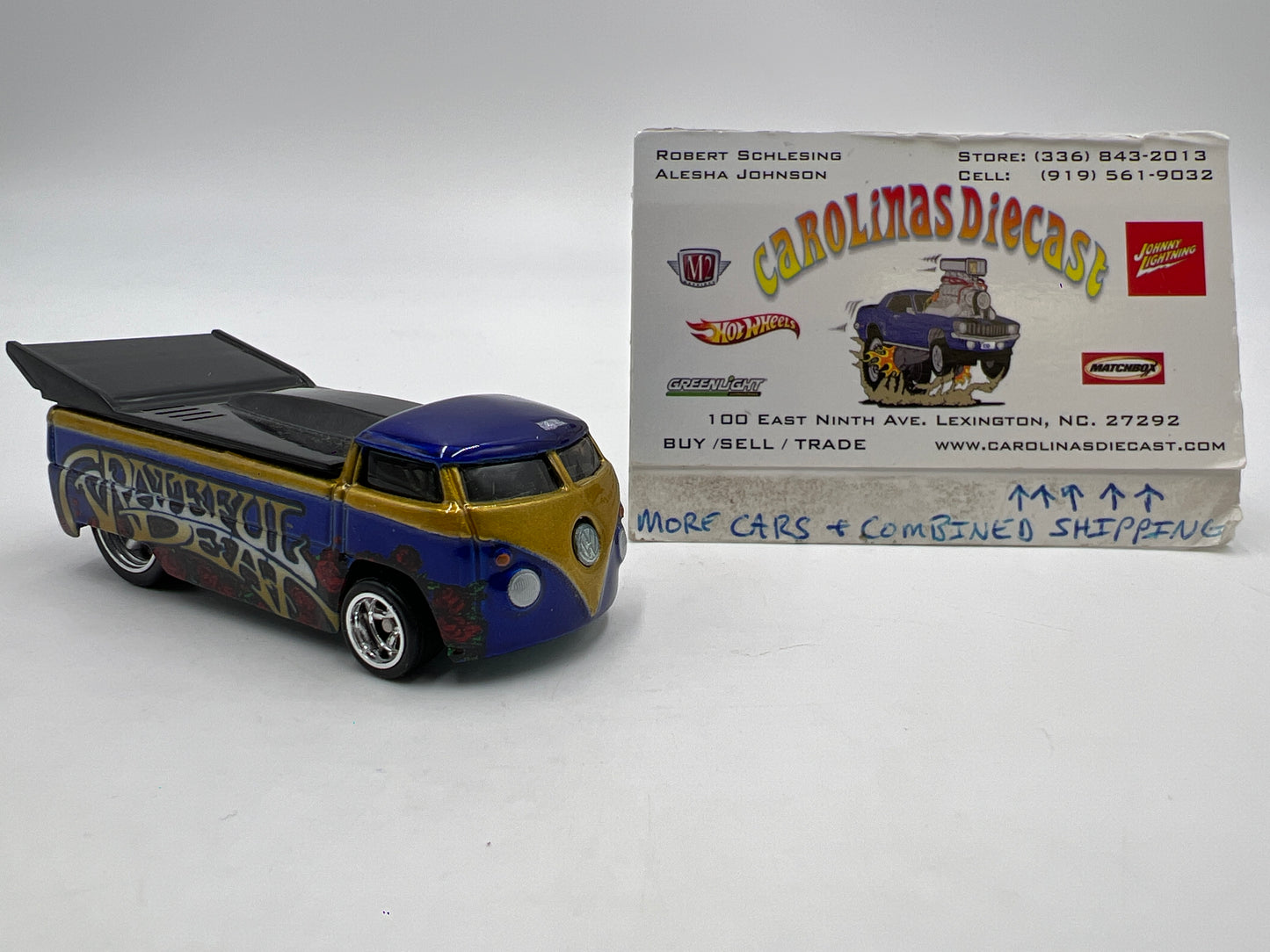 Hot Wheels Grateful Dead Premium Volkswagen Drag Truck Loose