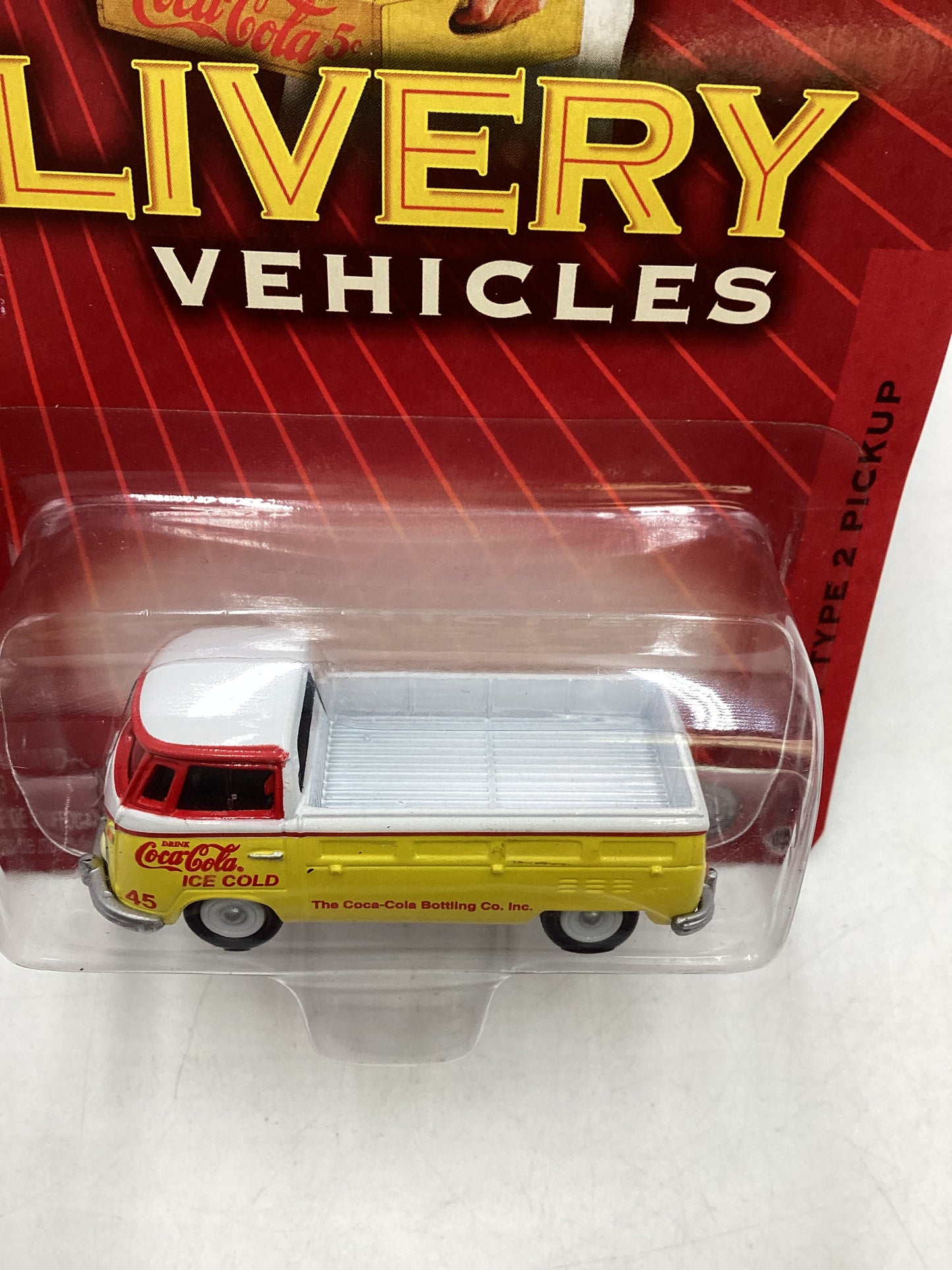 Johnny Lightning Coca Cola Delivery Vehicles 1965 VW Type 2 Pickup 232C