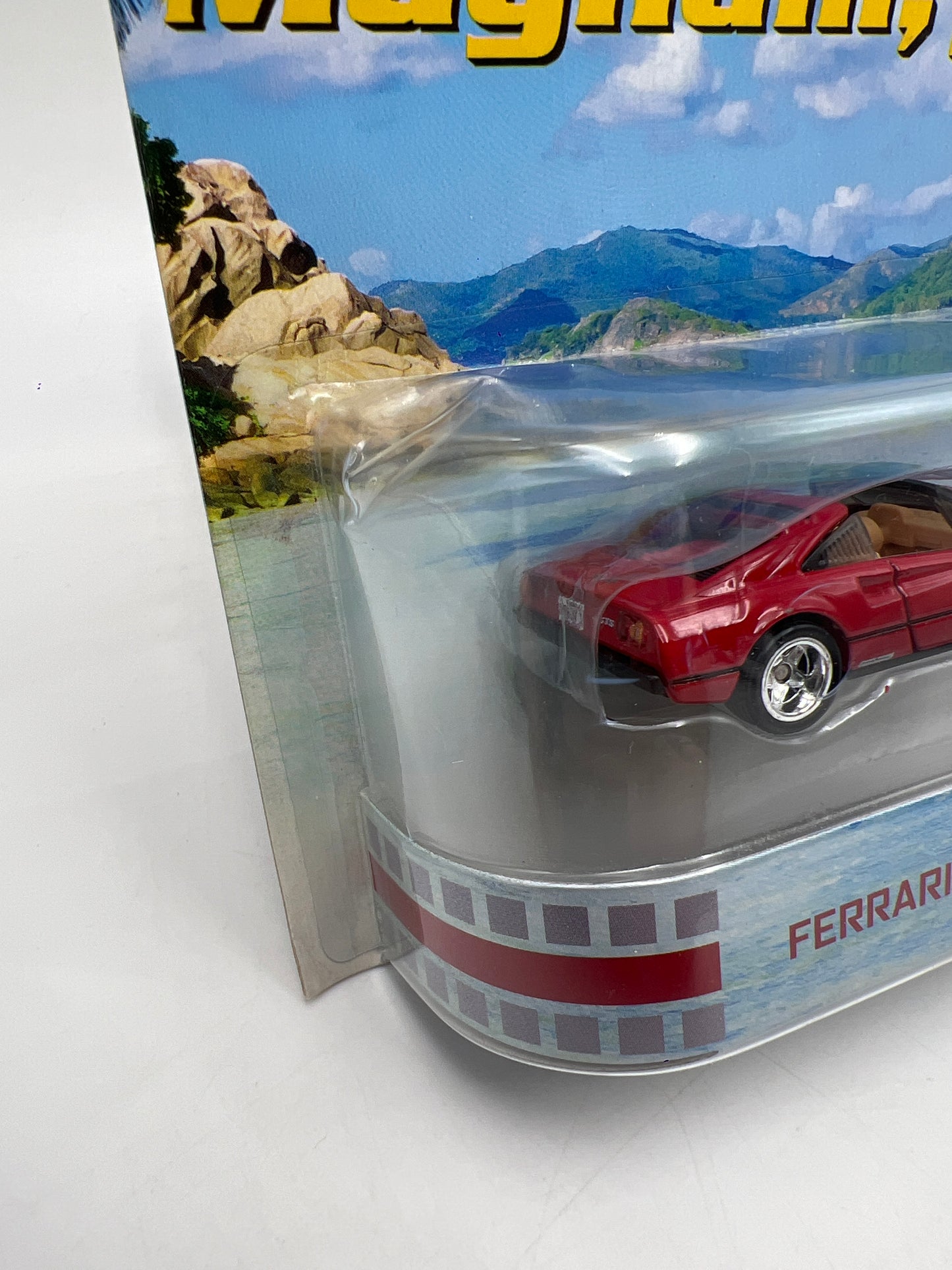 Hot Wheels Retro Entertainment Magnum PI Ferrari 308 GTS QV W/Protector Blister Not Perfect