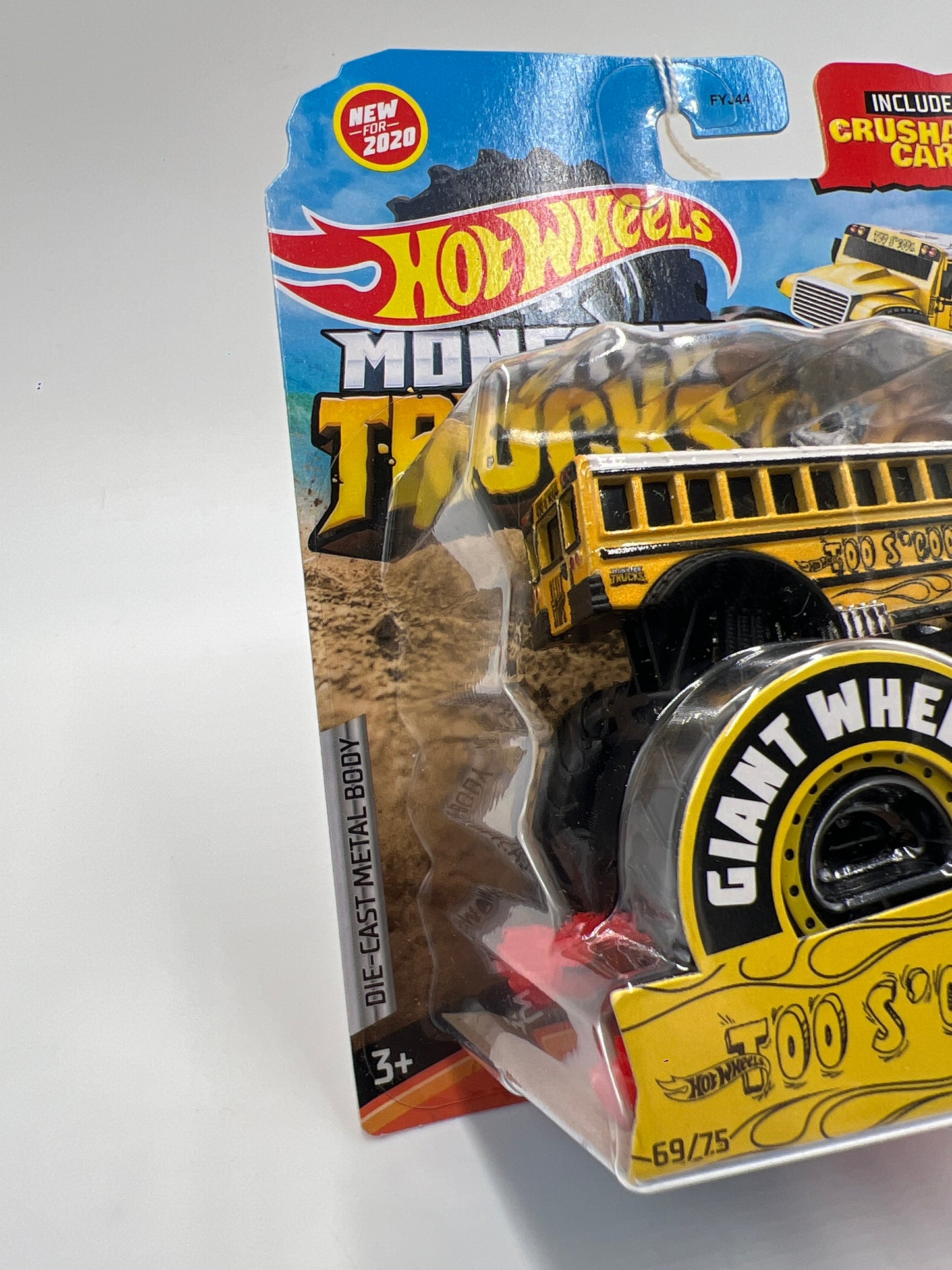 2020 Hot Wheels Monster Trucks HW Metro #69 Too S’Cool 124E
