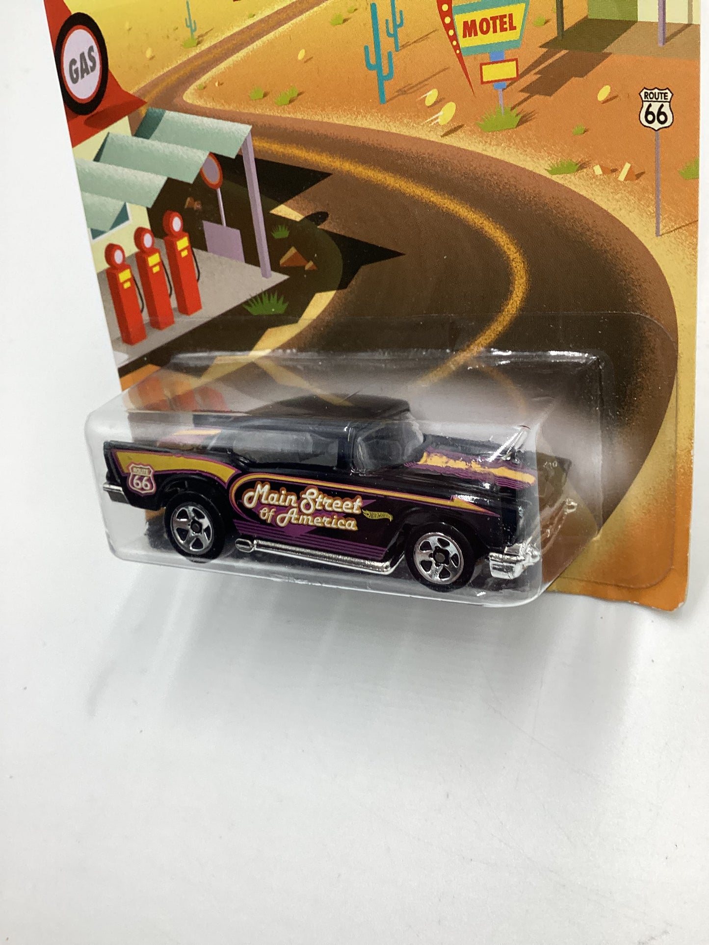 HW Road Trippin #9 57 Chevy Black 159D