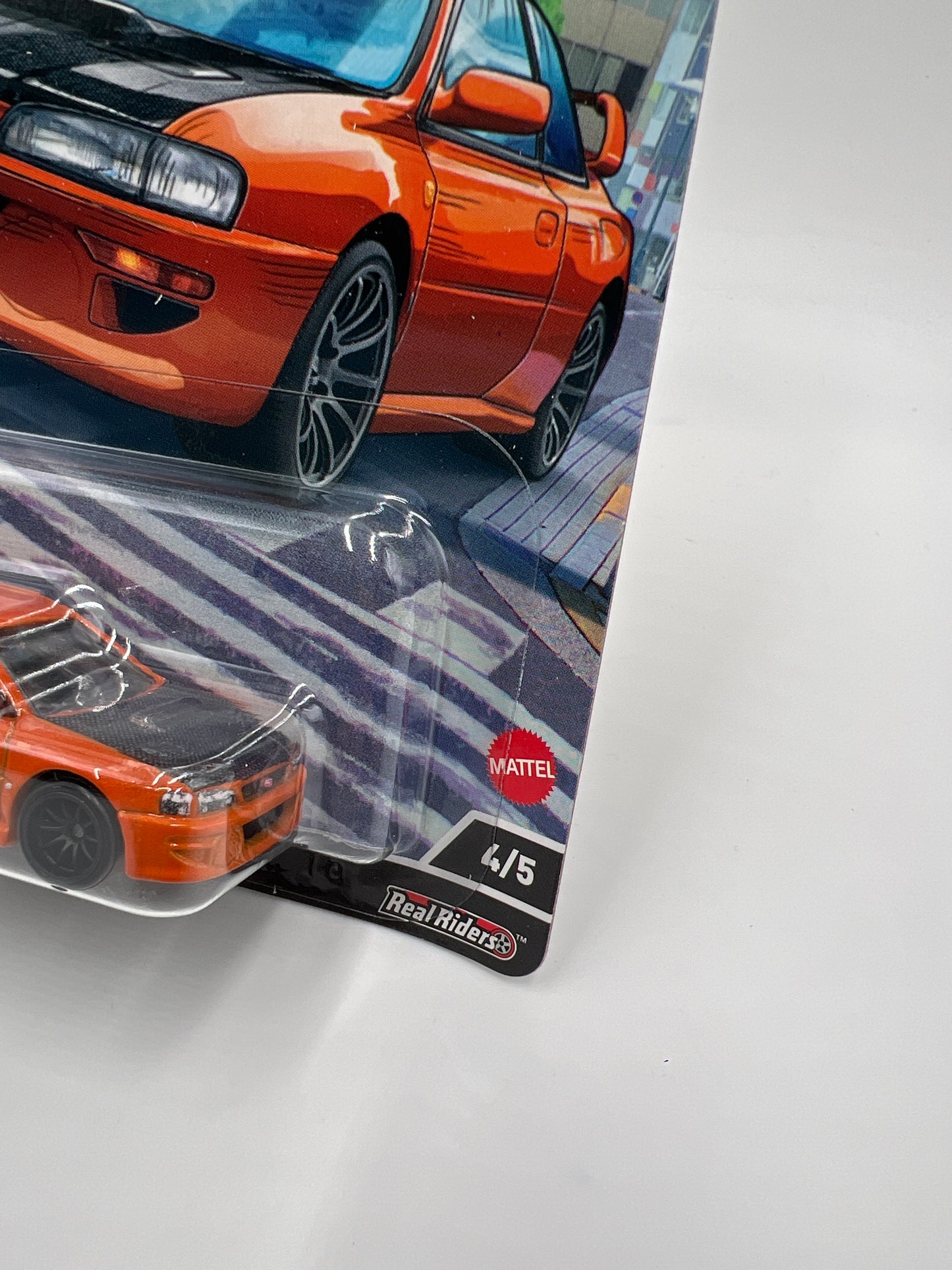 Hot Wheels Premium Ronin Run #4 98 Subaru Impreza 22B-STi Version Orange 243C