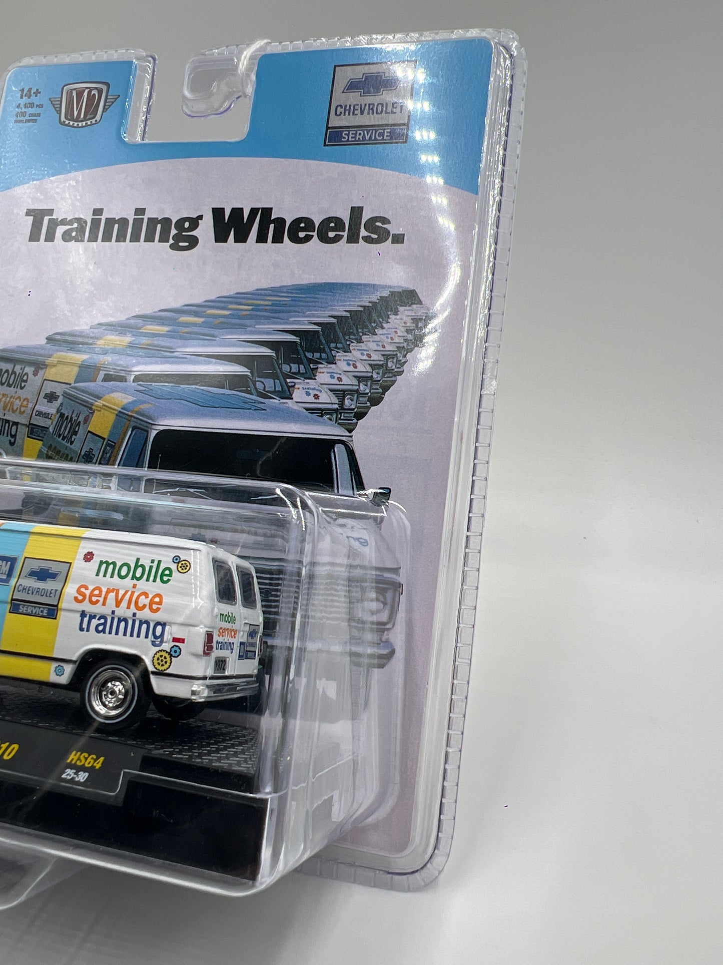 M2 Machines Hobby Exclusive Training Wheels 1972 Chevrolet Van G10 HS64 205C