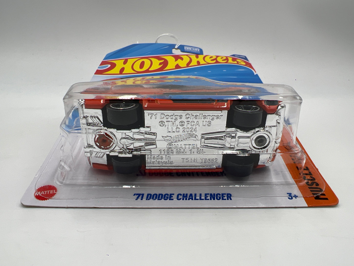 2025 Hot Wheels F Case Muscle Mania #131 71 Dodge Challenger Orange 42B