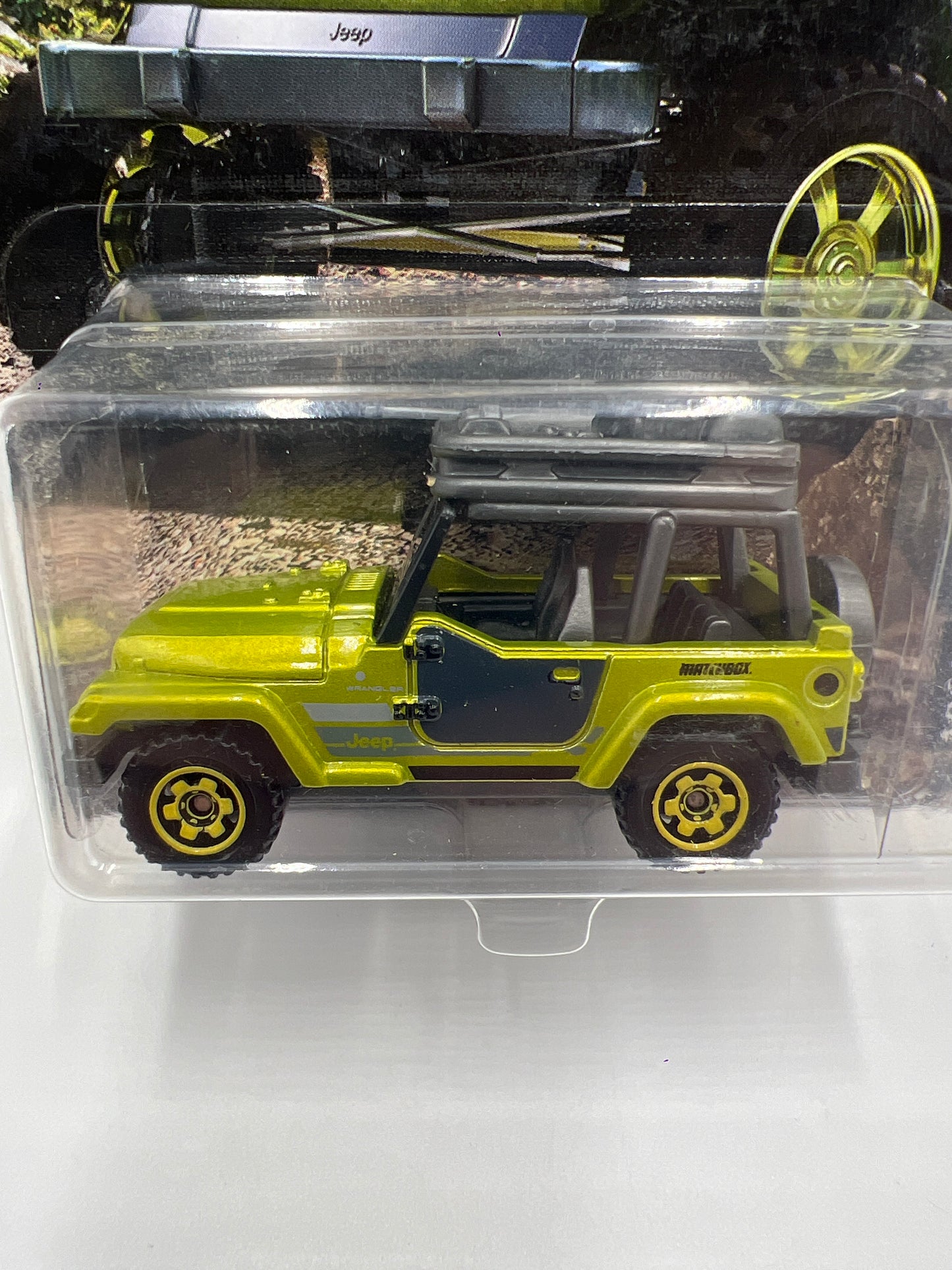 Matchbox Jeep Anniversary Edition Series 1998 Jeep Wrangler Green 160B