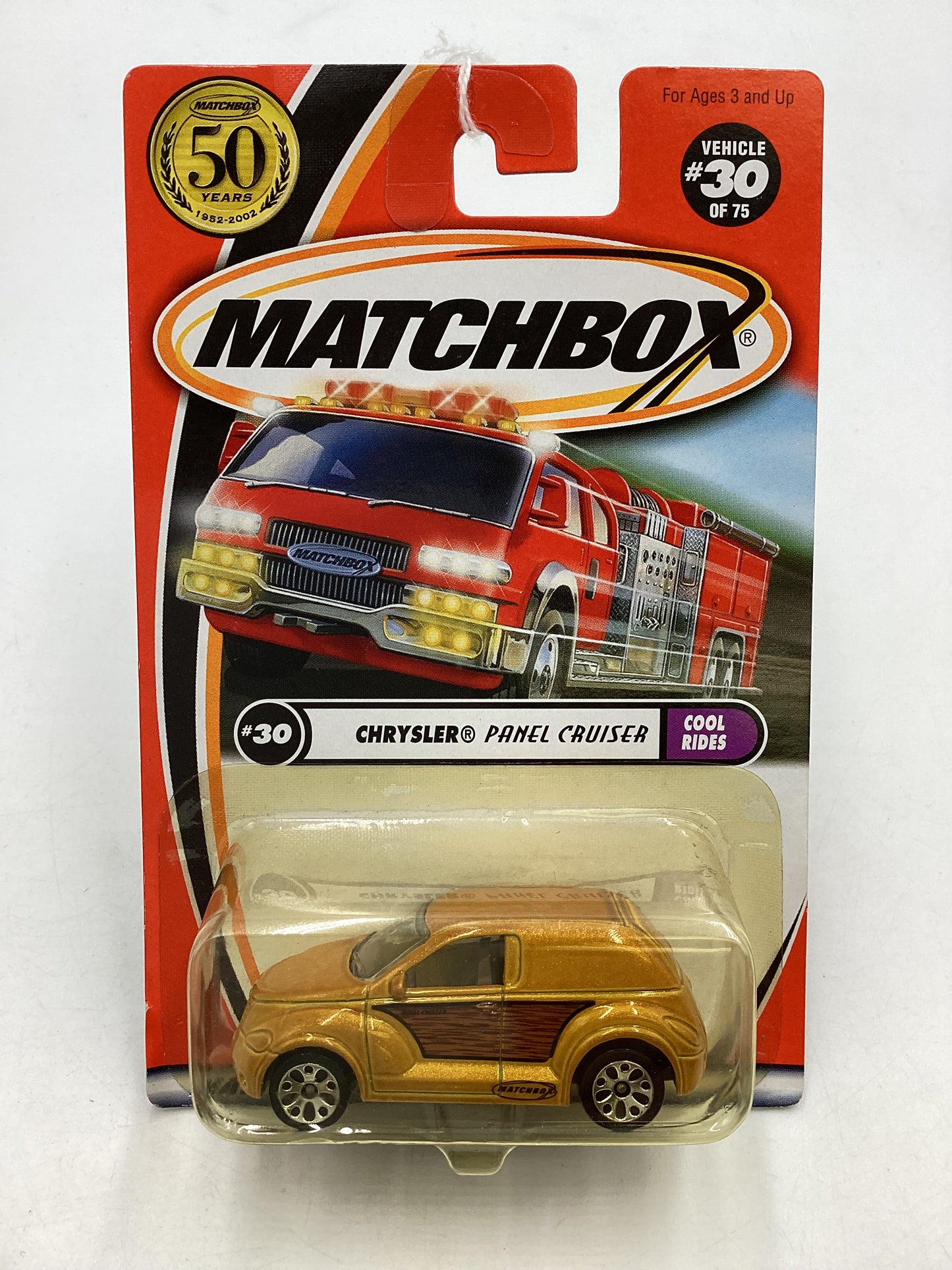 Matchbox #30 MBX Cool Rides Chrysler Panel Cruiser Gold 208F