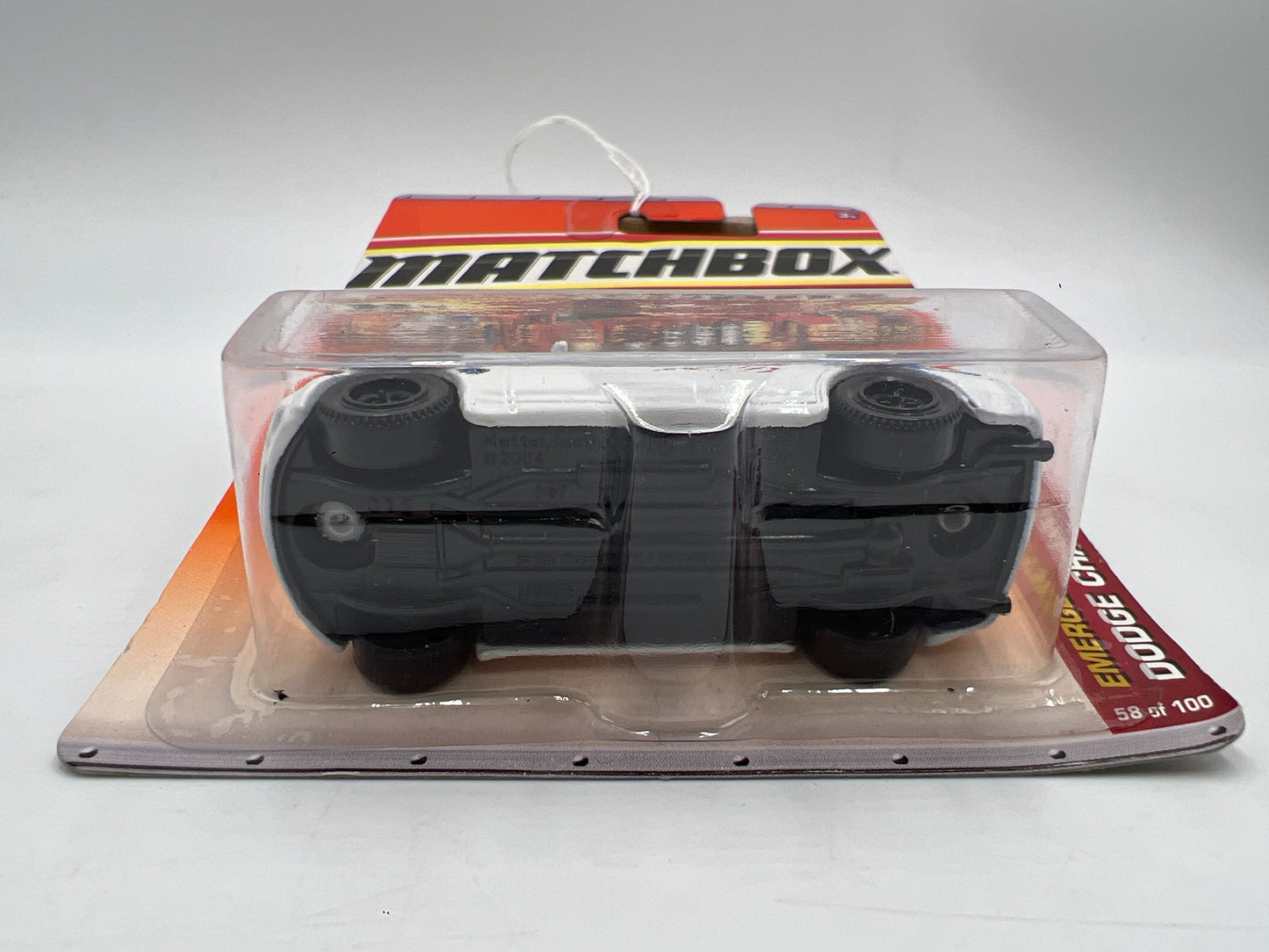 Matchbox Emergency Response #58 Dodge Charger Police White 216J