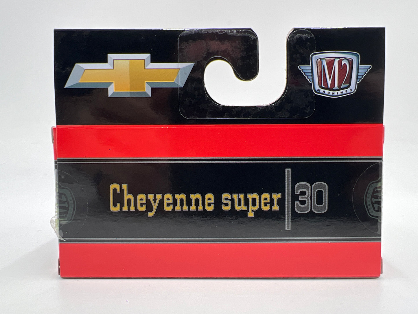 M2 Machines Walmart Exclusive 1973 Chevrolet Cheyenne Super 30 Red/Black WMTS21