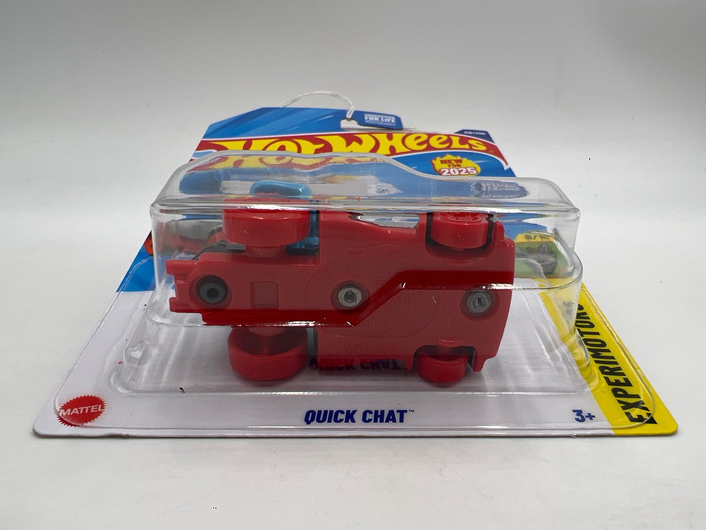 2025 Hot Wheels Q Case Experimotors #216 Quick Chat Silver 115D