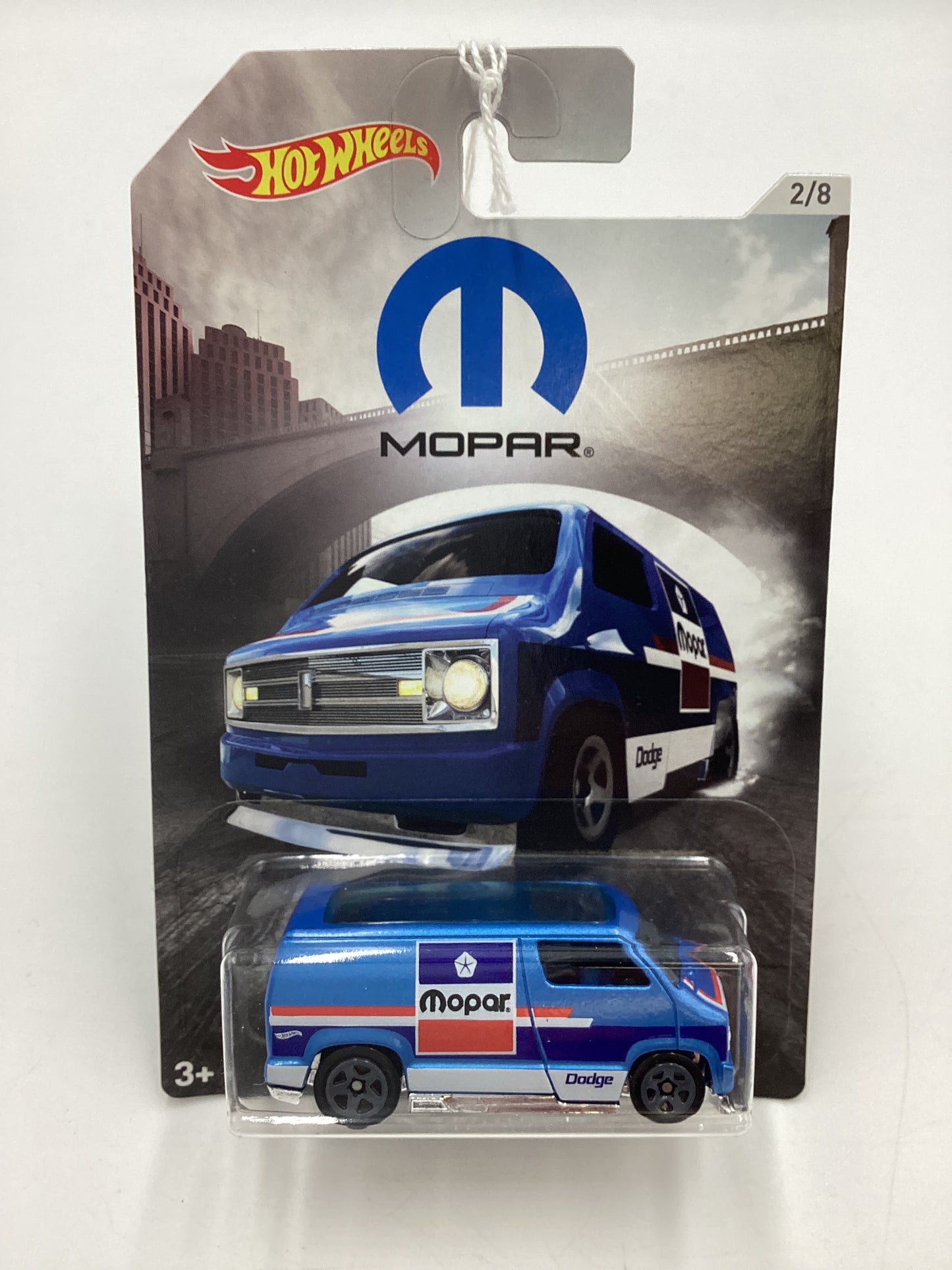 Hot wheels Exclusive Mopar Series #2 Custom 77 Dodge Van Blue