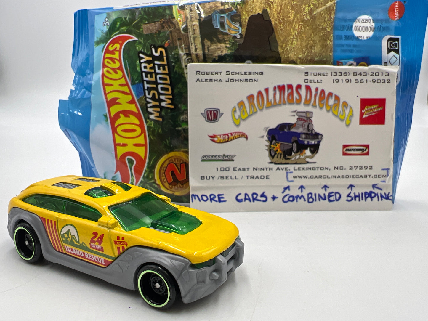 2023 Hot Wheels Mystery Models Series 2 #6 HW Pursuit Yellow