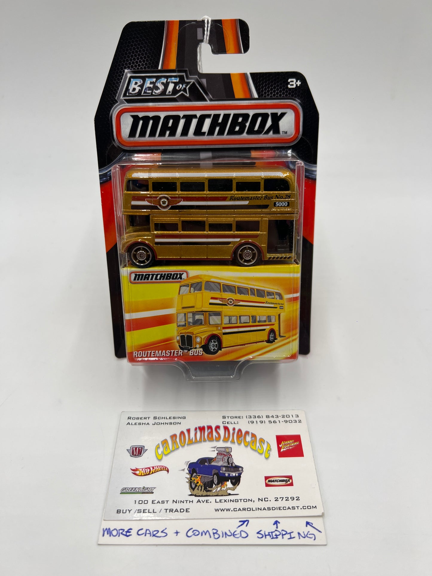 Matchbox Best of Matchbox Series 1 Routemaster Bus Gold 168R