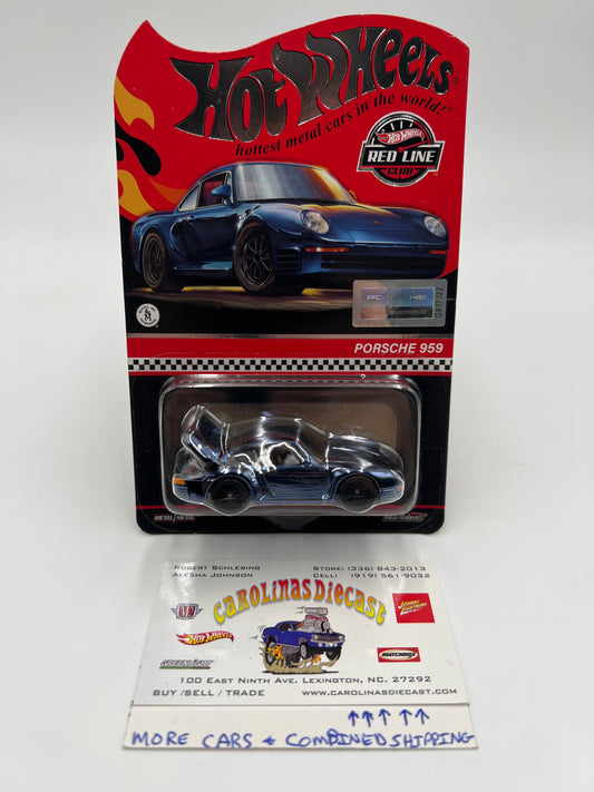 2024 Hot Wheels RLC Porsche 959 Blue W/Protector