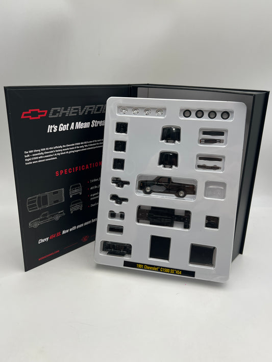 2026 M2 Machines 1/64 Shadow Box 1991 Chevrolet C1500 454 SS Black
