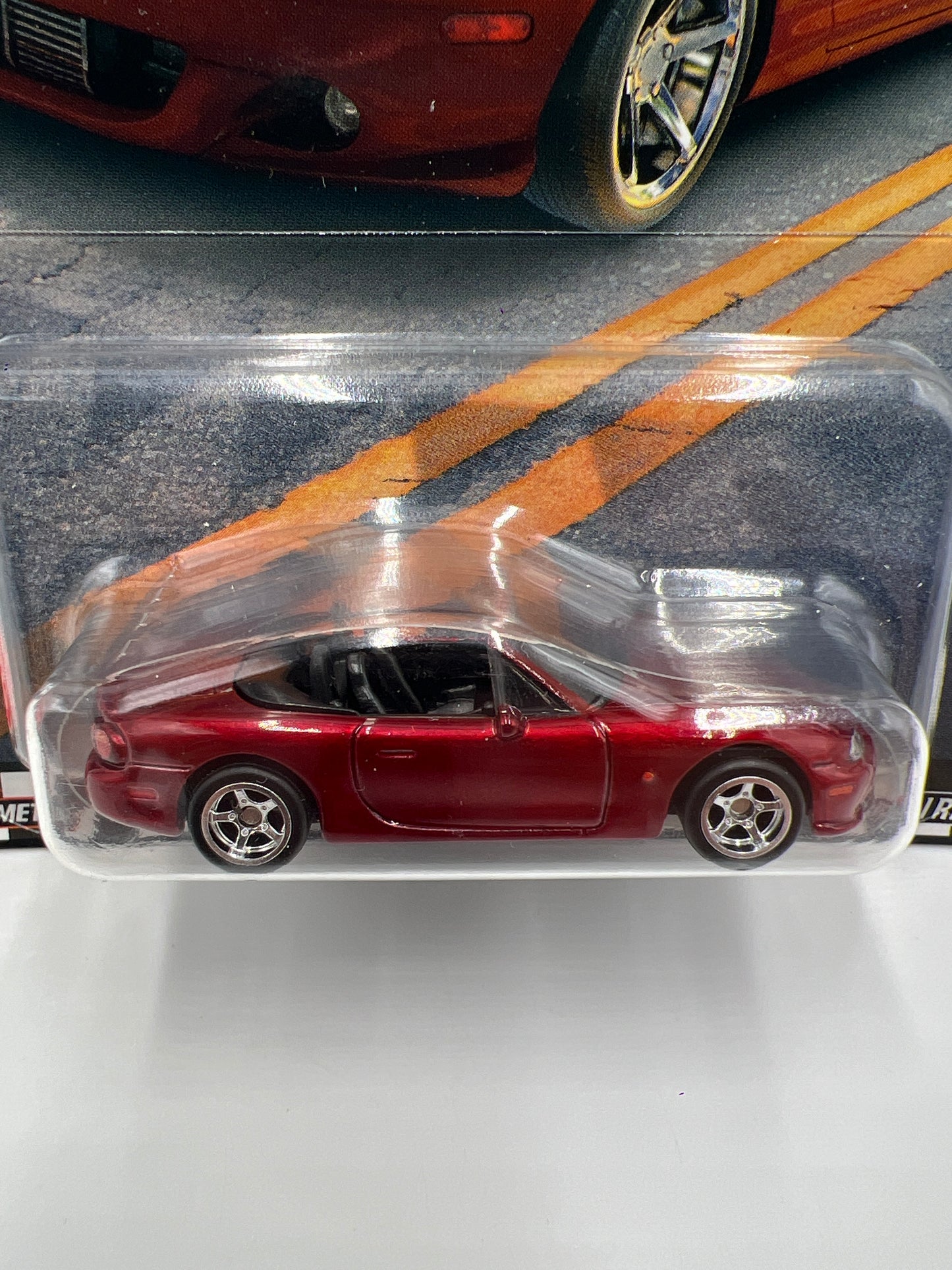 Hot Wheels Premium Boulevard #75 04 Mazda Mazdaspeed Miata Red 263B
