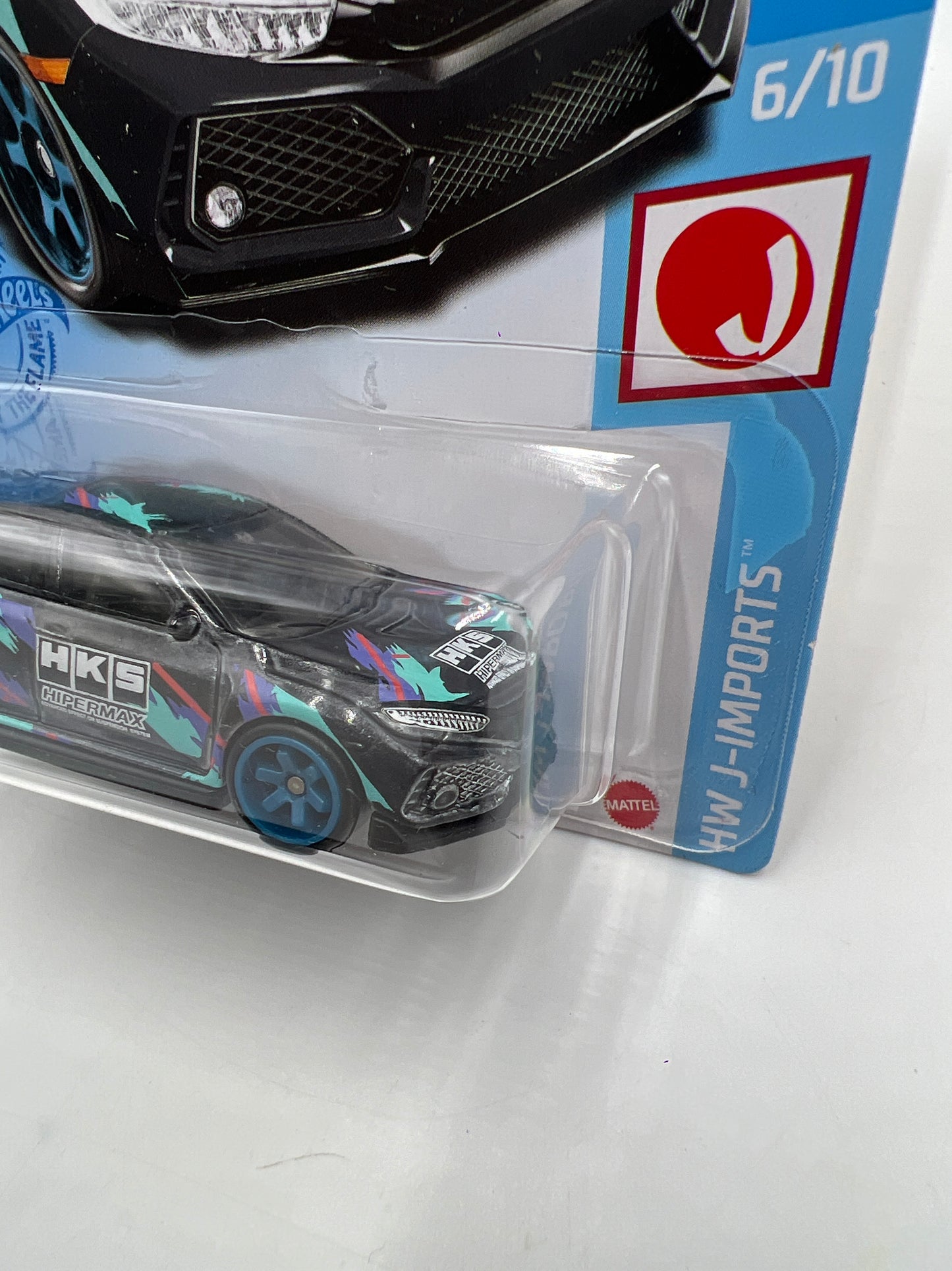 2021 Hot Wheels Super Treasure Hunt 2018 Honda Civic Type R W/Protector