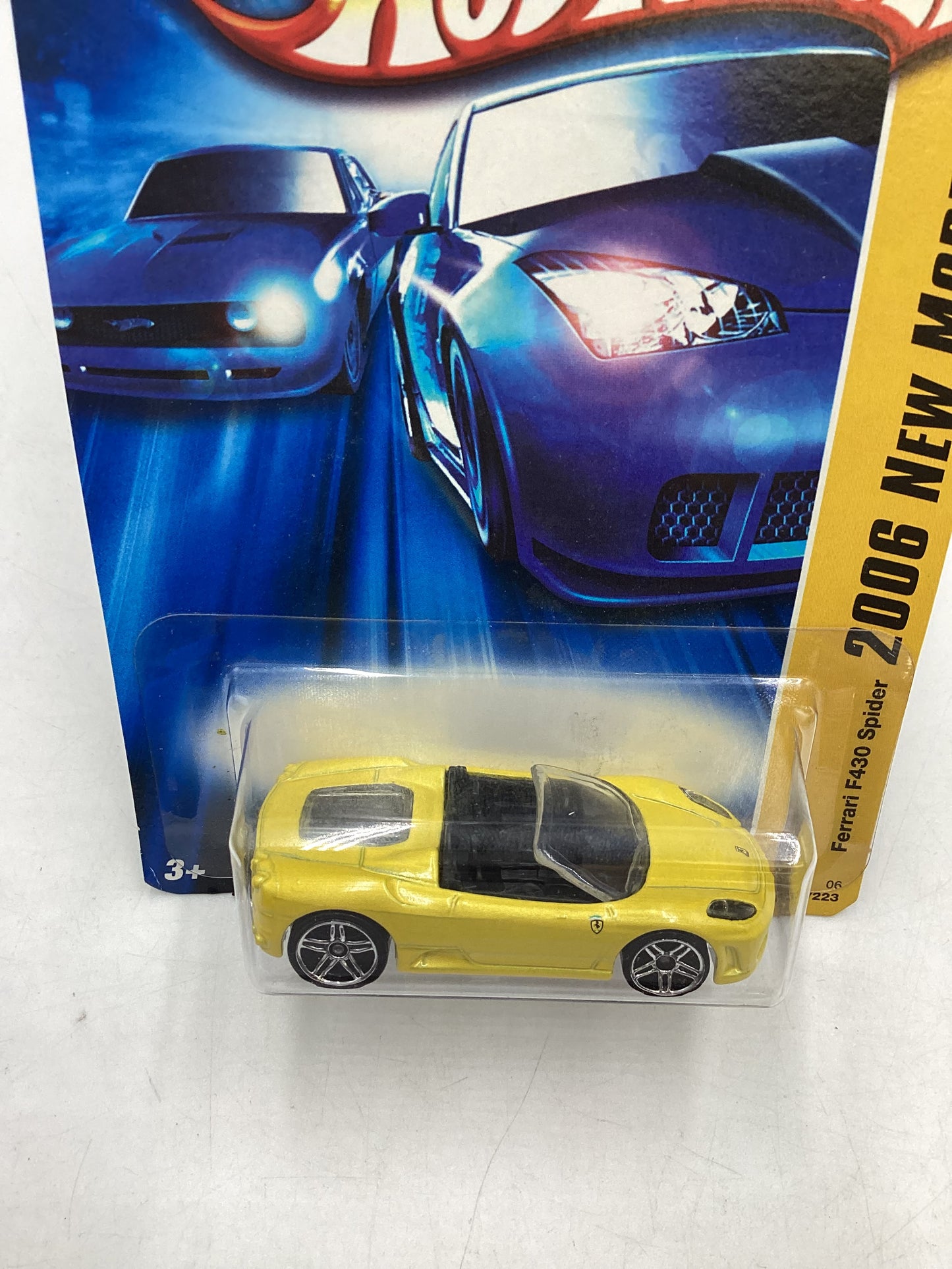 2006 Hot Wheels #33 Ferrari F430 Spider Yellow (SR)