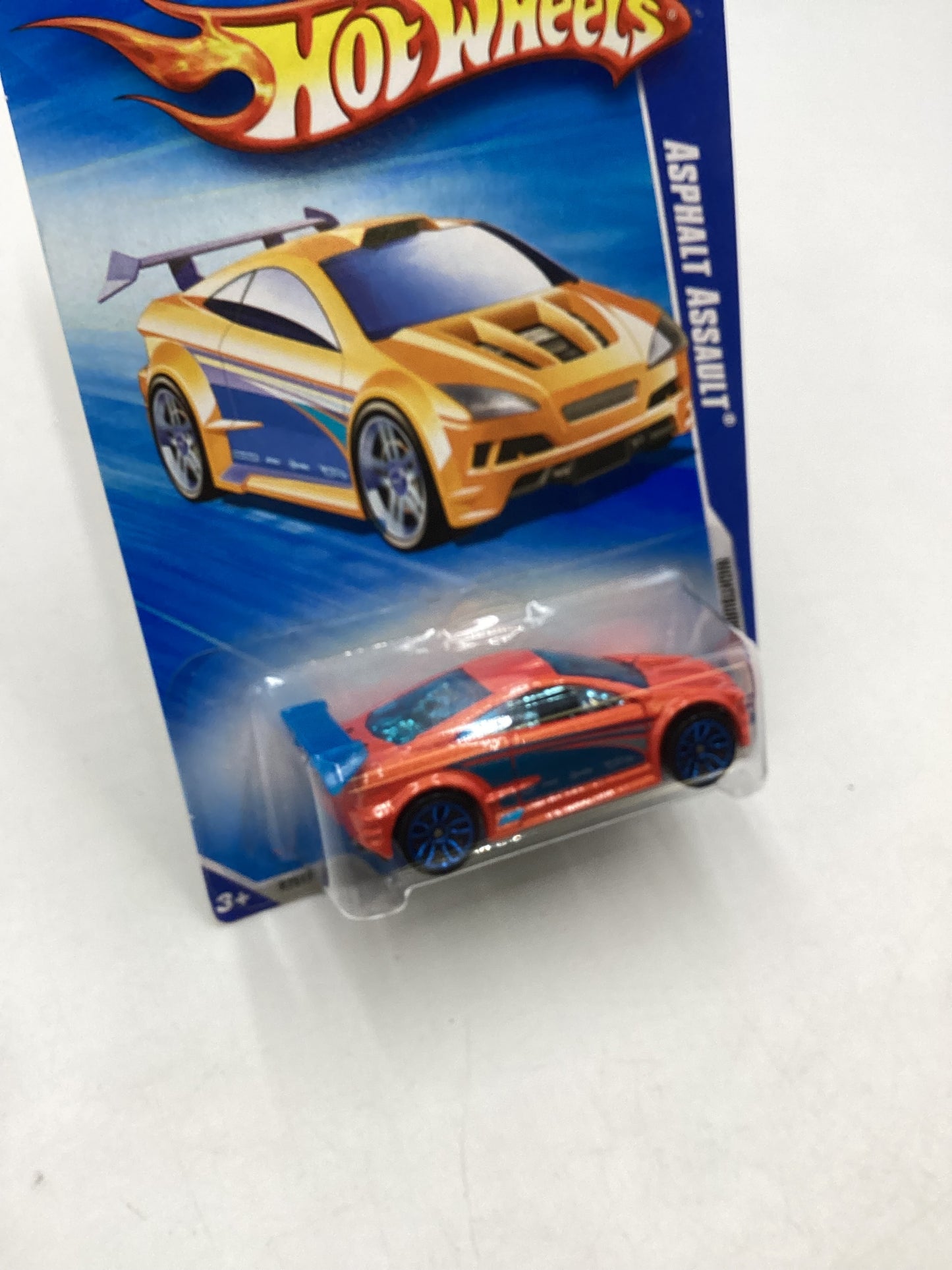 2010 Hot Wheels #092 Orange Asphalt Assault 88i