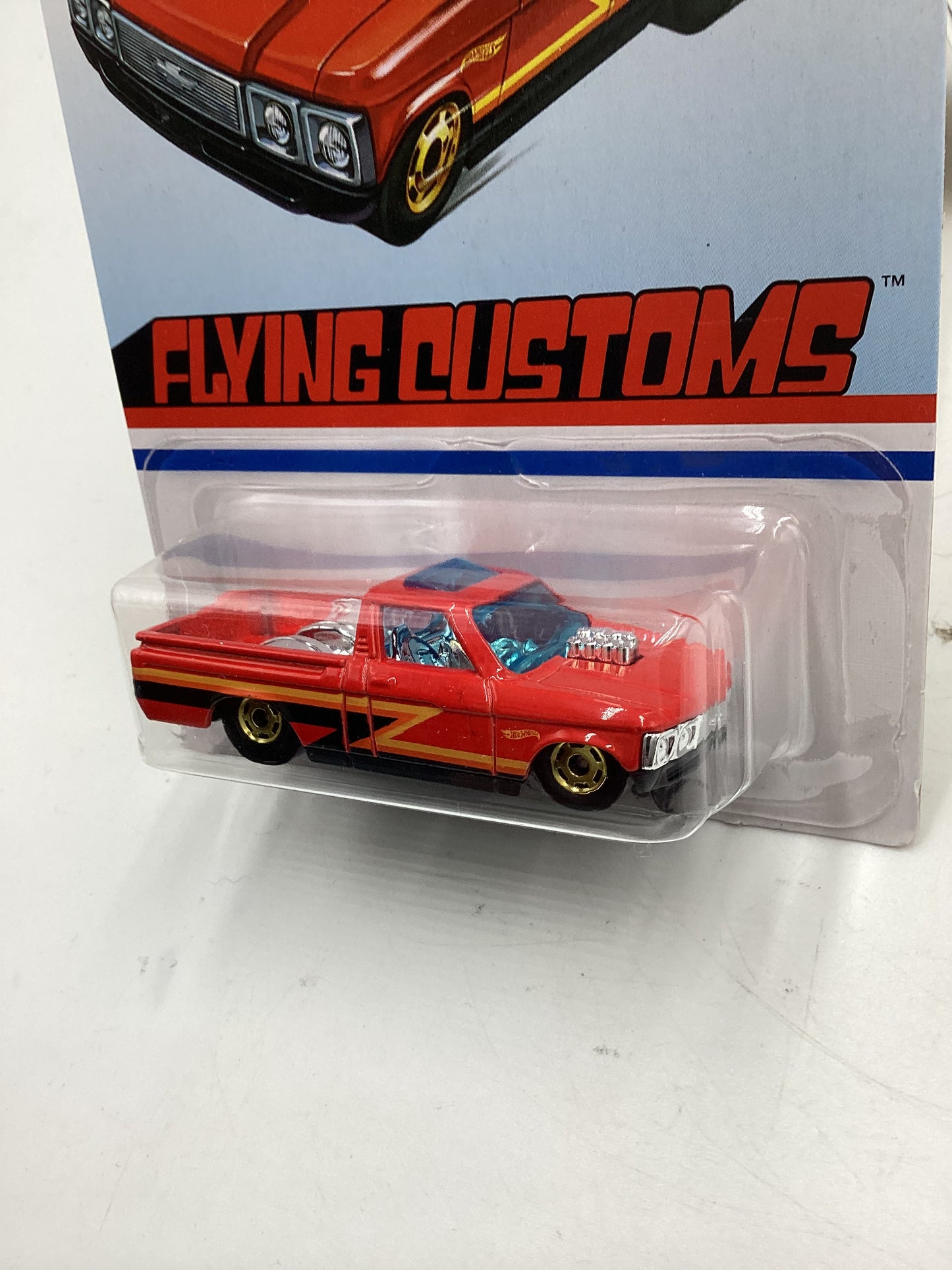 Hot Wheels Target Exclusive Flying Customs Custom 72 Chevy Luv Red 150G