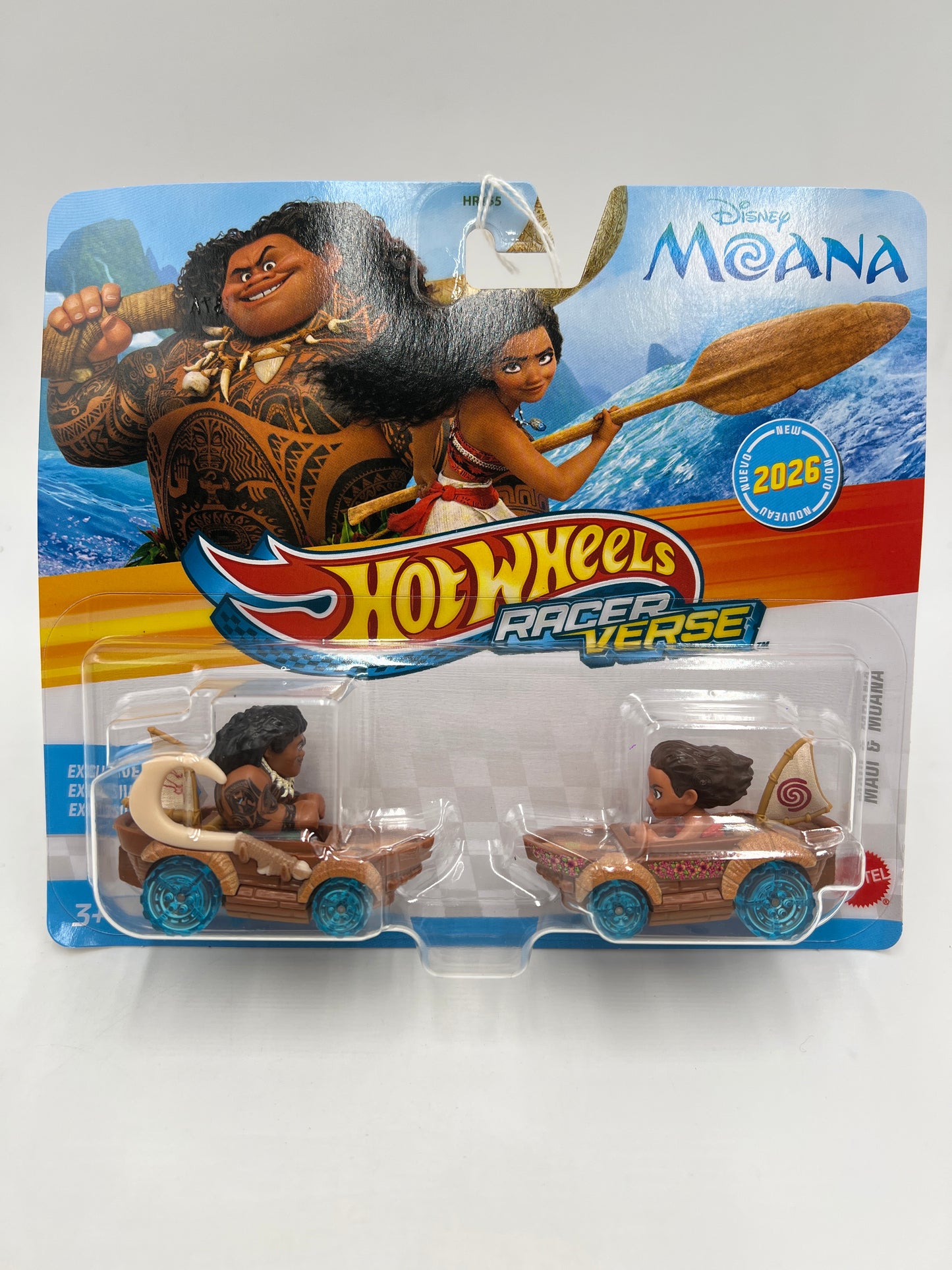 2026 Hot Wheels Racer Verse 2 Pack Maui & Moana