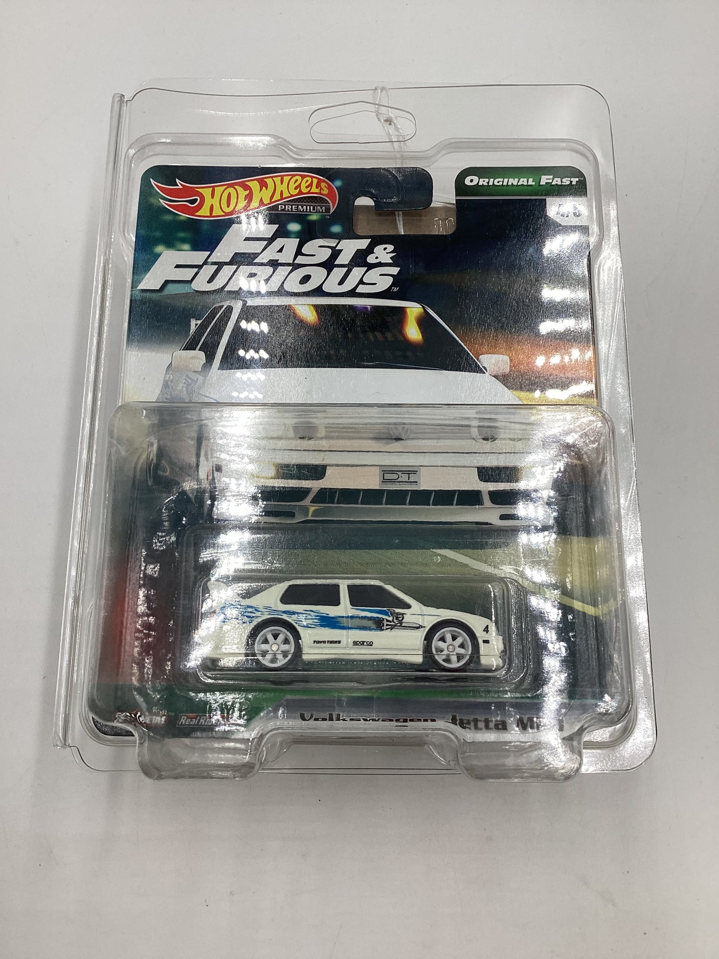 Hot Wheels Fast and furious Original Fast 4/5 #4 Volkswagen Jetta MK3 W/ protector