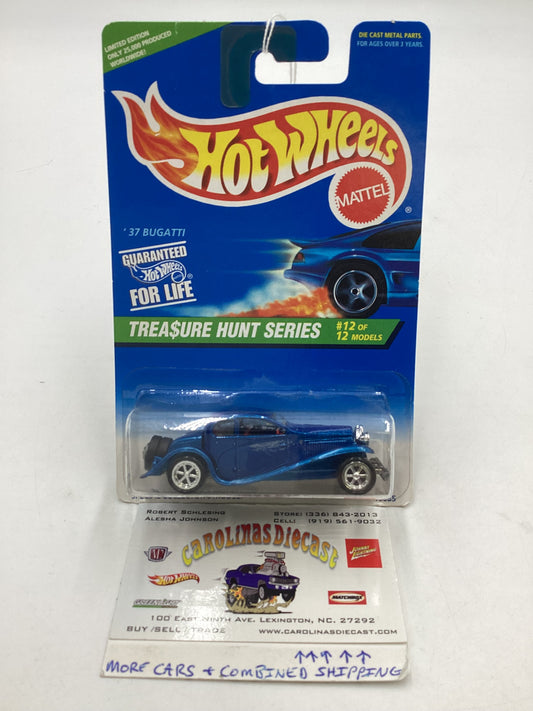 1996 Hot Wheels Treasure Hunt 12/12 37 Bugatti #439 274E