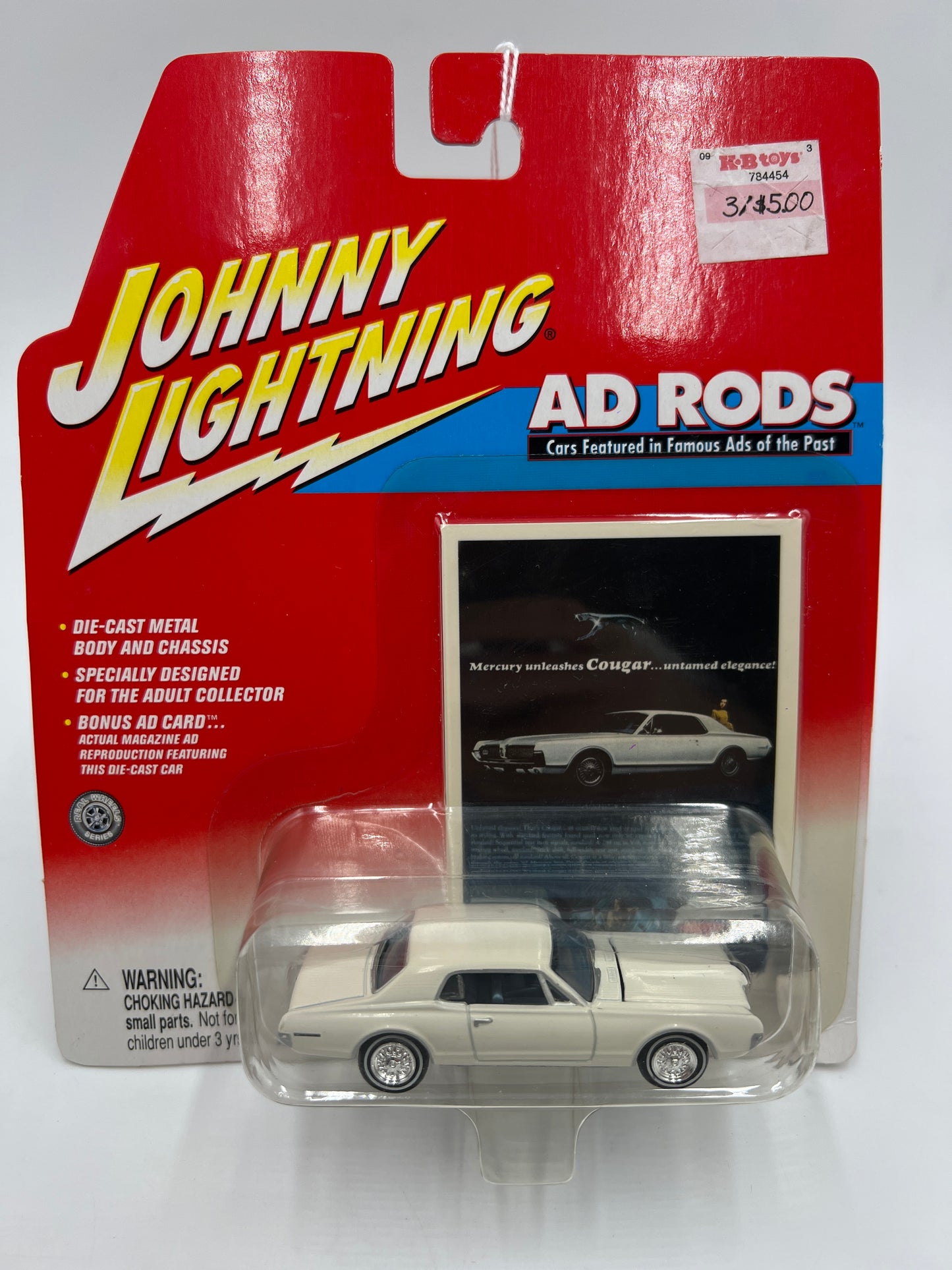 Johnny Lightning Ad Rods 1967 Mercury Cougar 227B