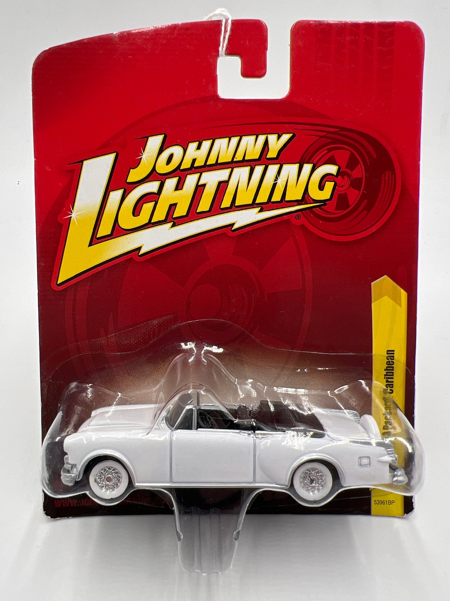 Johnny Lightning #14 1953 Packard Caribbean White 223F
