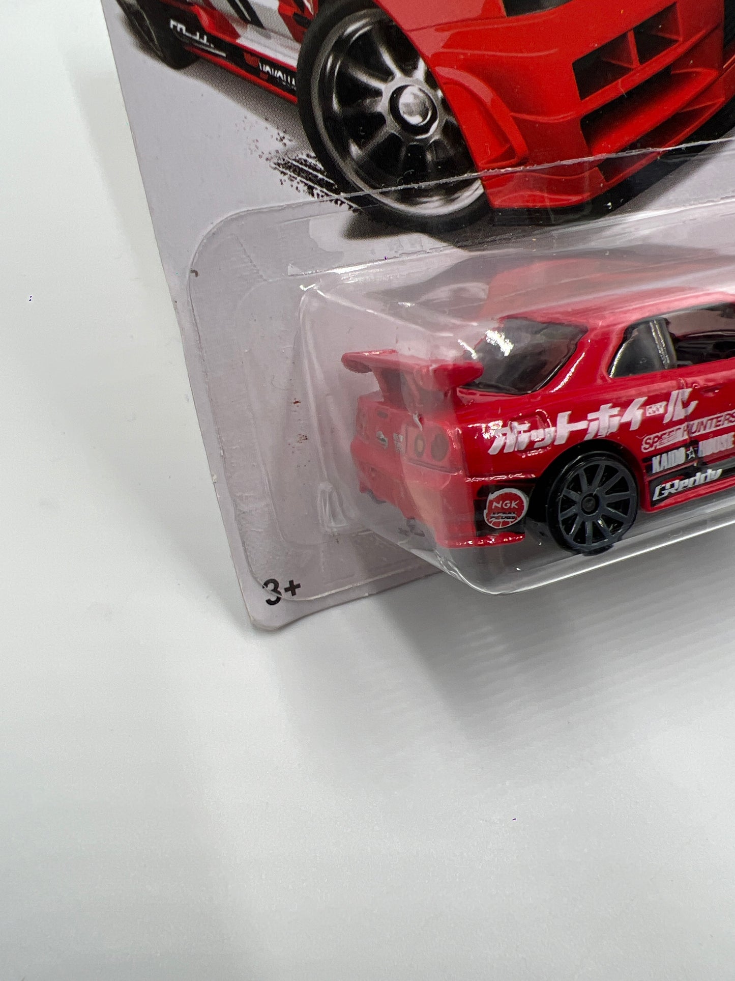 2016 Hot Wheels Nightburnerz #83 Nissan Skyline GT-R R34 Red Need for Speed (2) SR