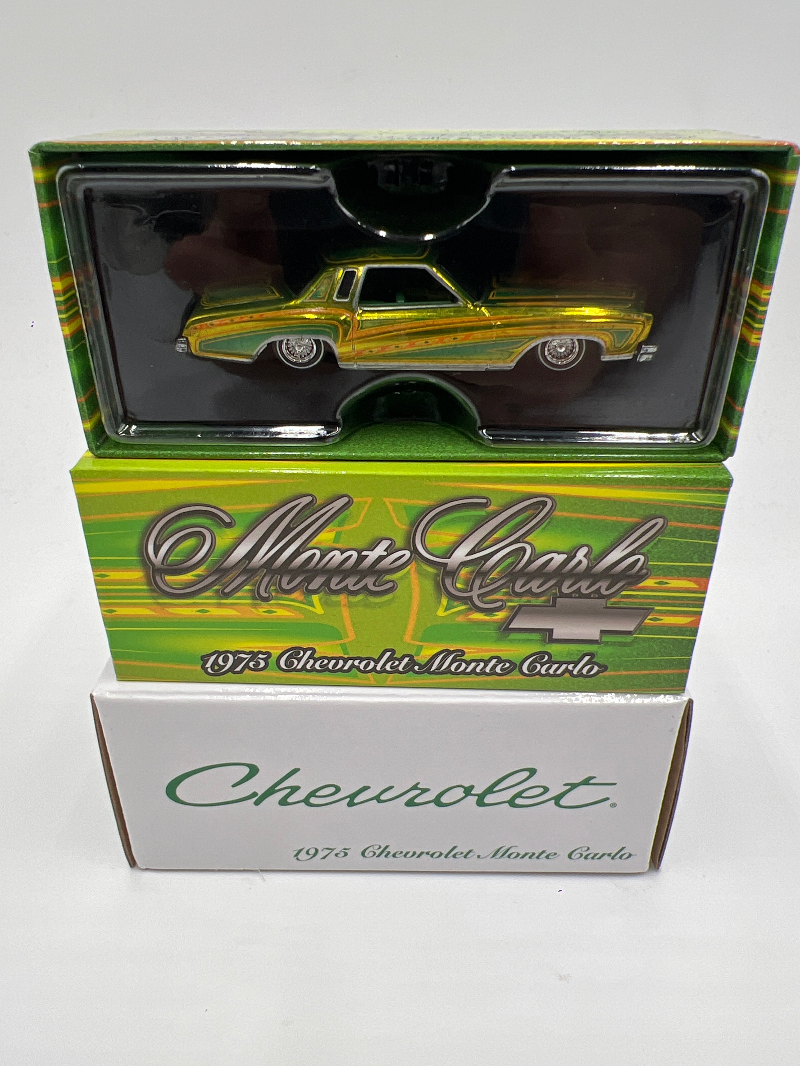 Hot Wheels RLC Lowrider 1975 Chevrolet Monte Carlo Green