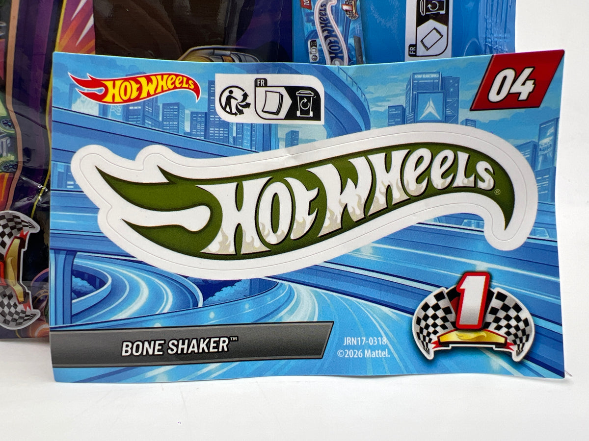 2027 Hot Wheels Mystery Models Series 1 #4 Bone Shaker Green