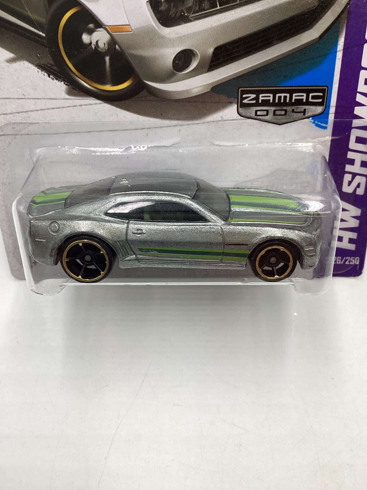 2013 Hot Wheels Zamac #004 10 Camaro SS #226 144C