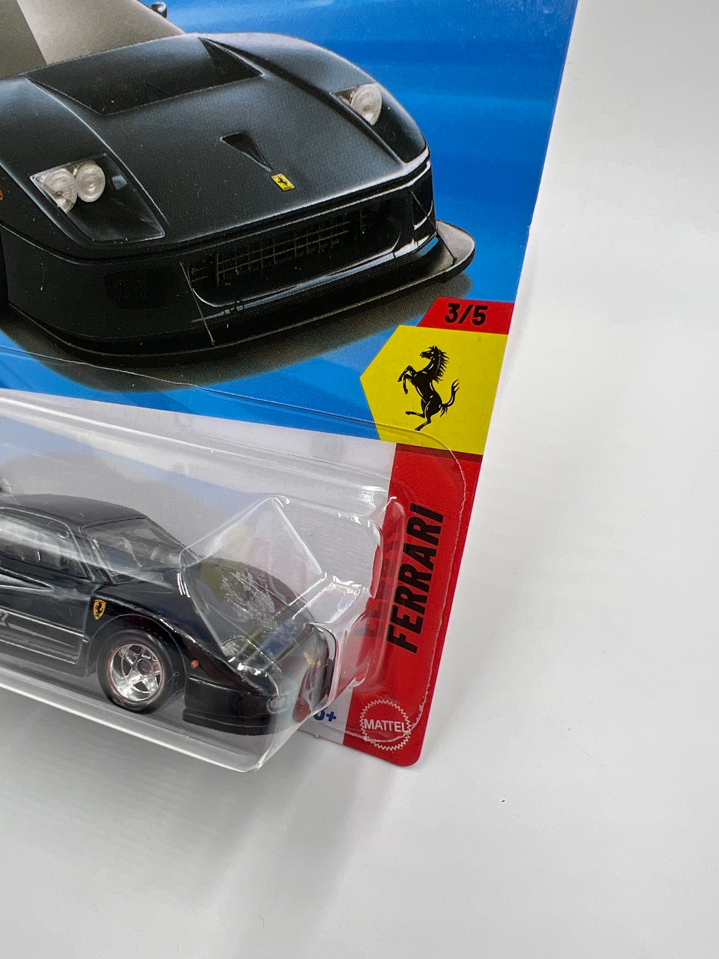 2026 Hot Wheels C Case Super Treasure Hunt #63 Ferrari F40 Competizione Black W/Protector