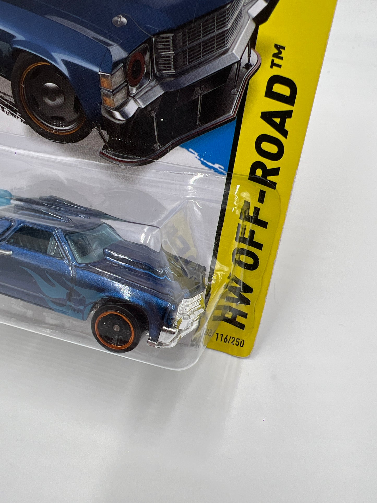 2014 Hot Wheels HW Off-Road #116 Treasure Hunt Custom 71 El Camino Blue 274H