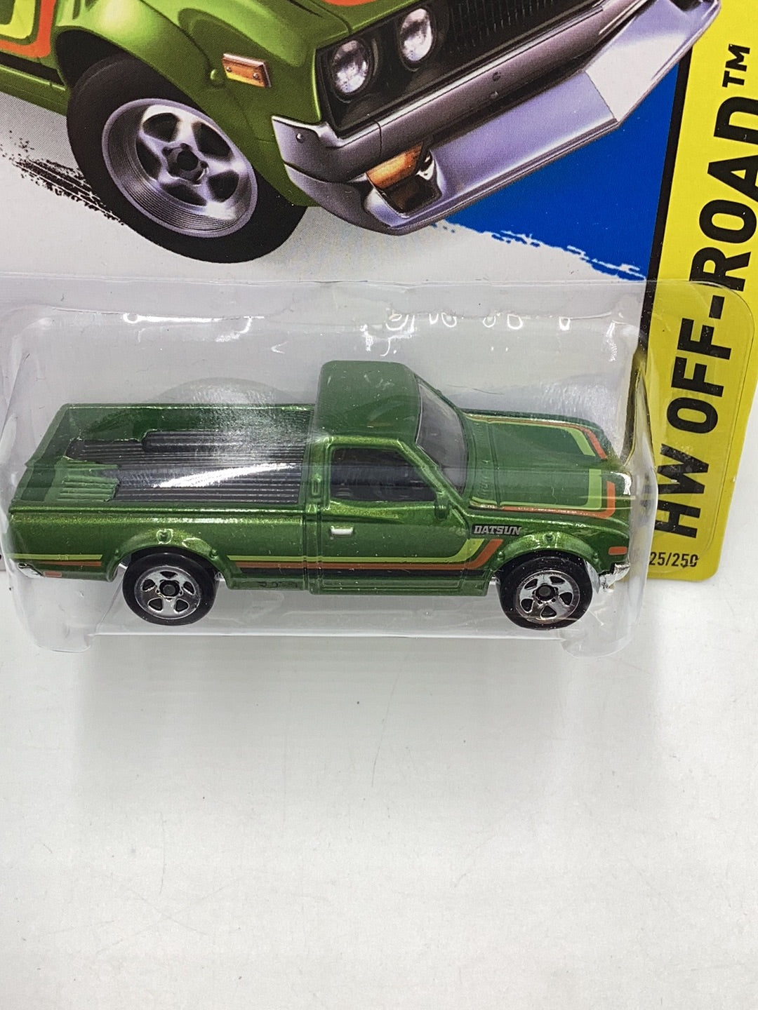 2015 Hot Wheels Off-Road #125 Datsun 620 green