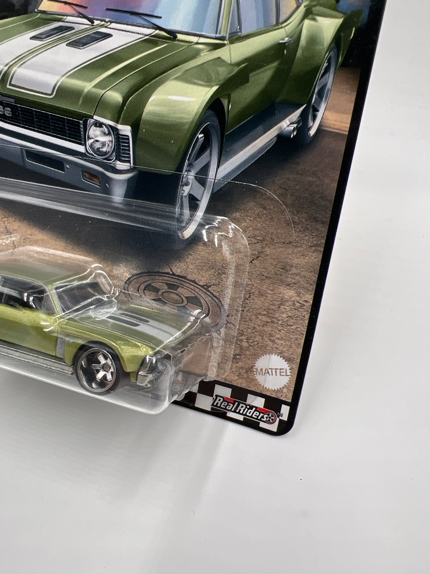 Hot Wheels Premium Boulevard #65 Custom 70 Chevy Nova Green 265B