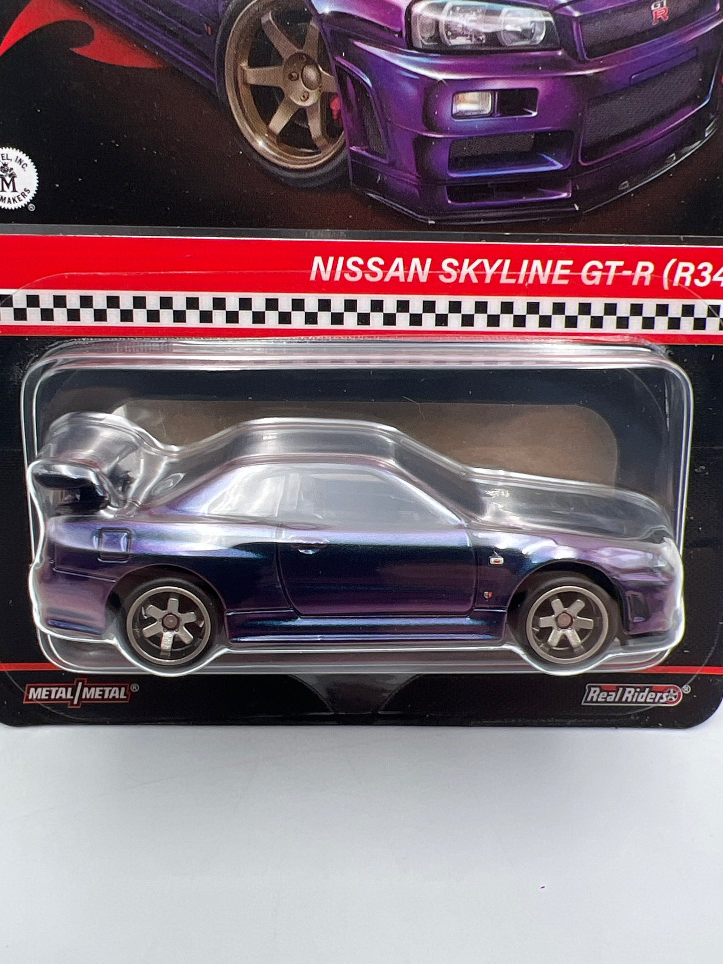 2024 Hot Wheels RLC Nissan Skyline GT-R R34 Chameleon W/Protector