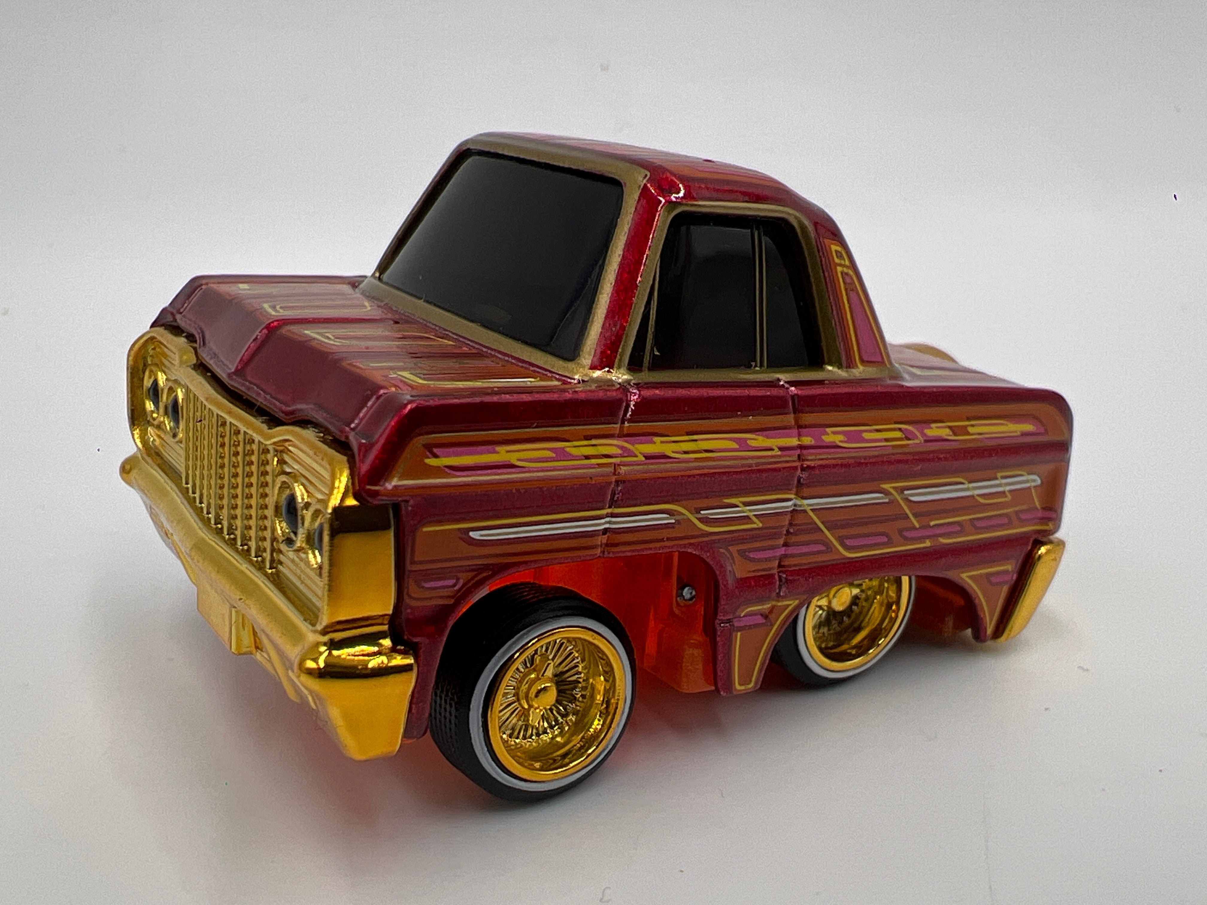 MGA Car Tuned Series 1 Show Glow Lowriders #8 64 Chevy Impala Red