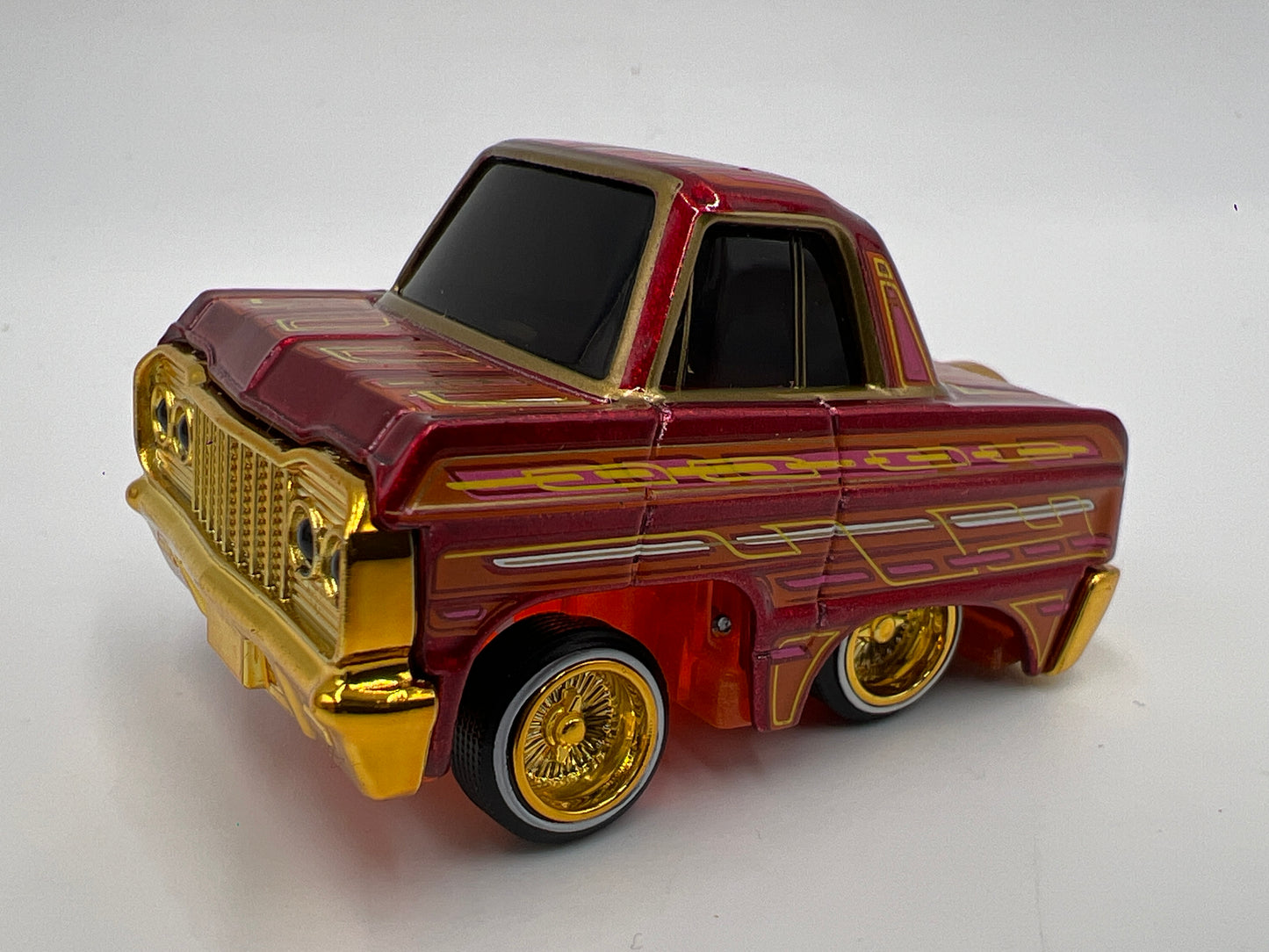 MGA Car Tuned Series 1 Show Glow Lowriders #8 64 Chevy Impala Red