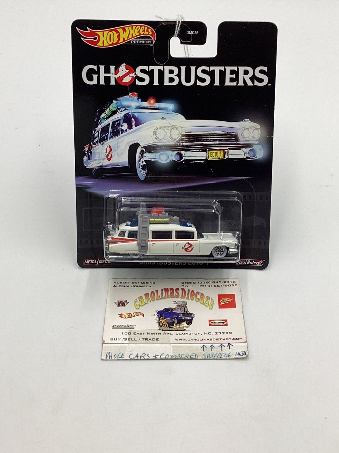 Hot Wheels Premium retro entertainment Ghostbusters Ecto-1 271E