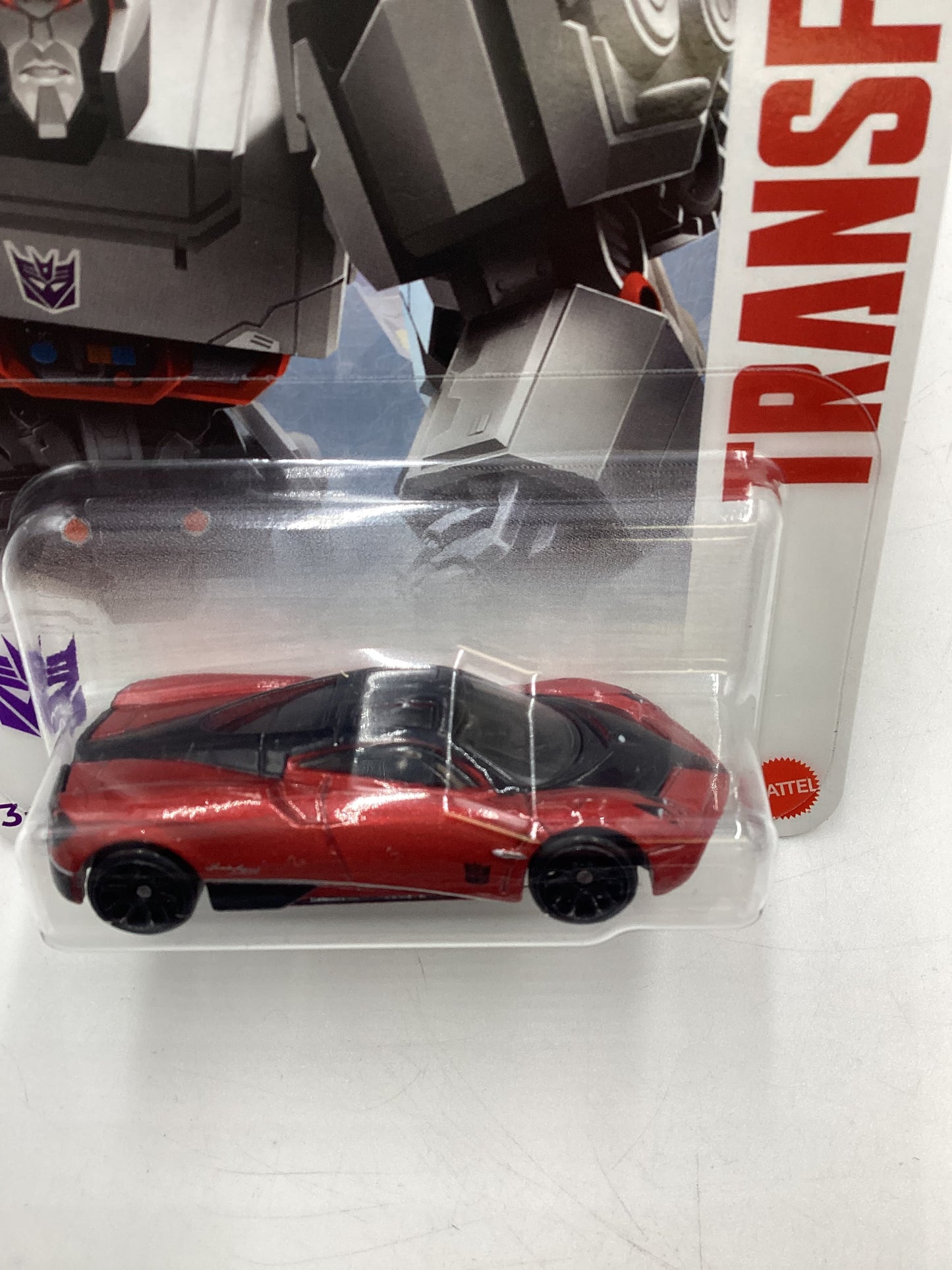 2024 Hot Wheels Transformers #5 Pagani Huayra Walmart Exclusive 158i