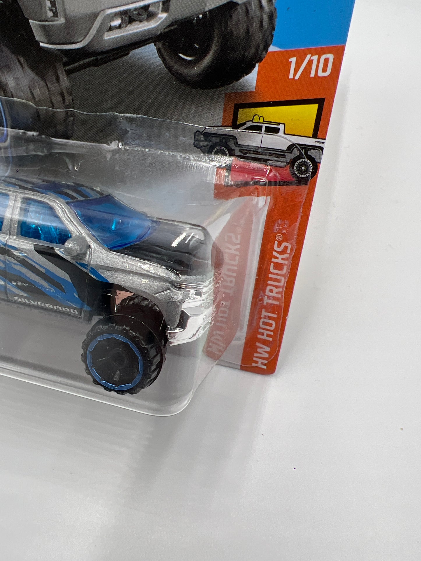 2019 Hot Wheels Kmart Exclusive HW Hot Trucks #83 19 Chevy Silverado Trail Boss LT 240B