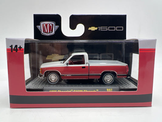 2026 M2 Machines R97 1988 Chevrolet C1500 Silverado Red/Light Gray