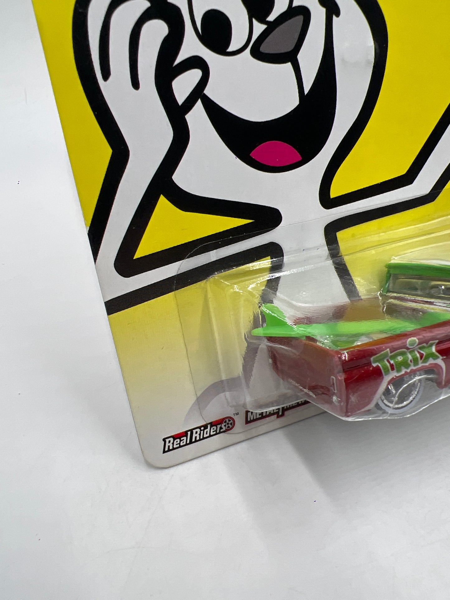 Hot Wheels Premium General Mills Trix Custom 62 Chevy Red W/Protector