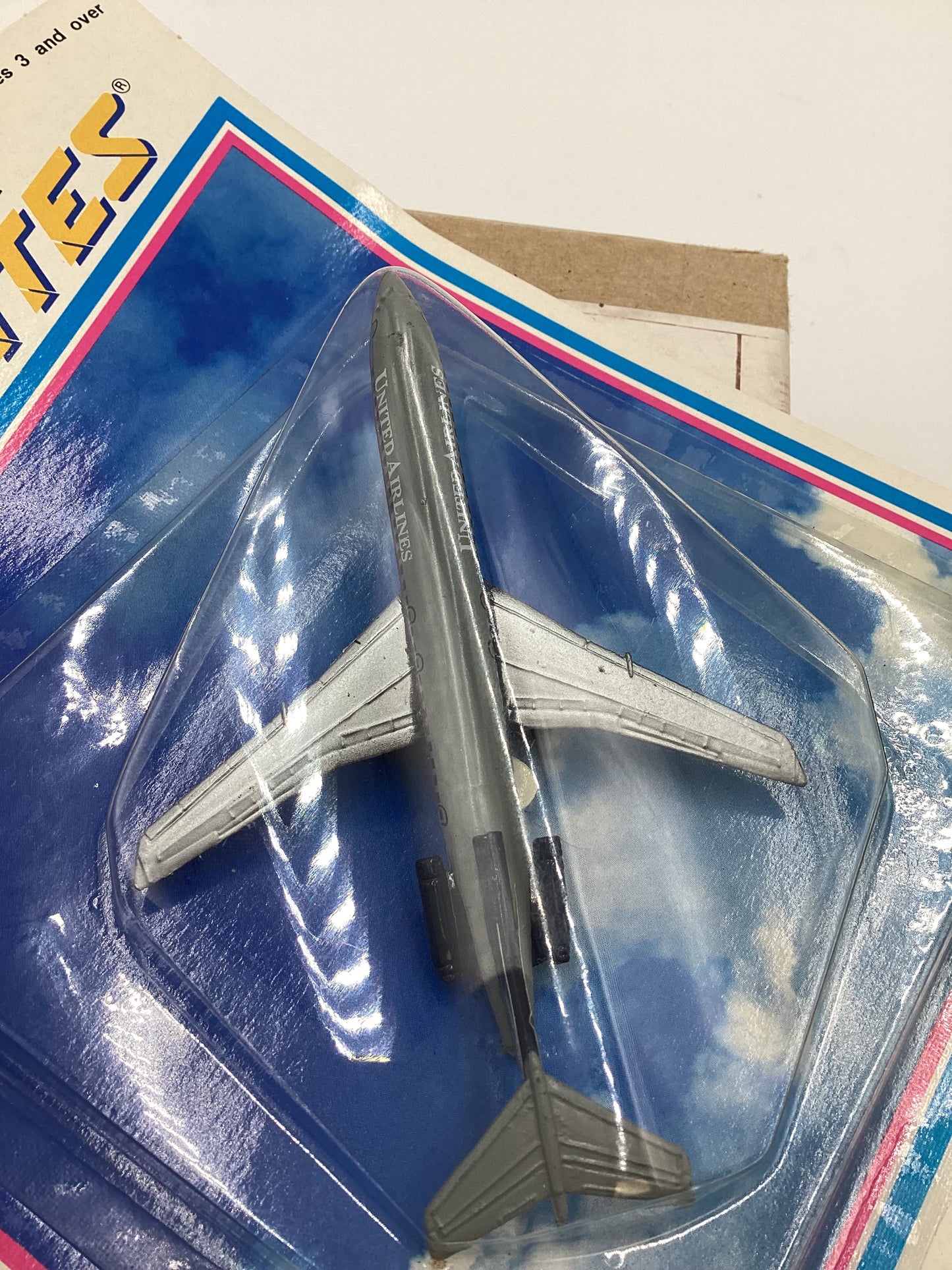 Zylmex Super Dyna-Flites United Airlines Gray