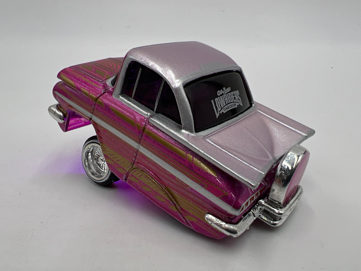MGA Car Tuned Series 1 Show Glow Lowriders #2 59 Chevy Impala Pink