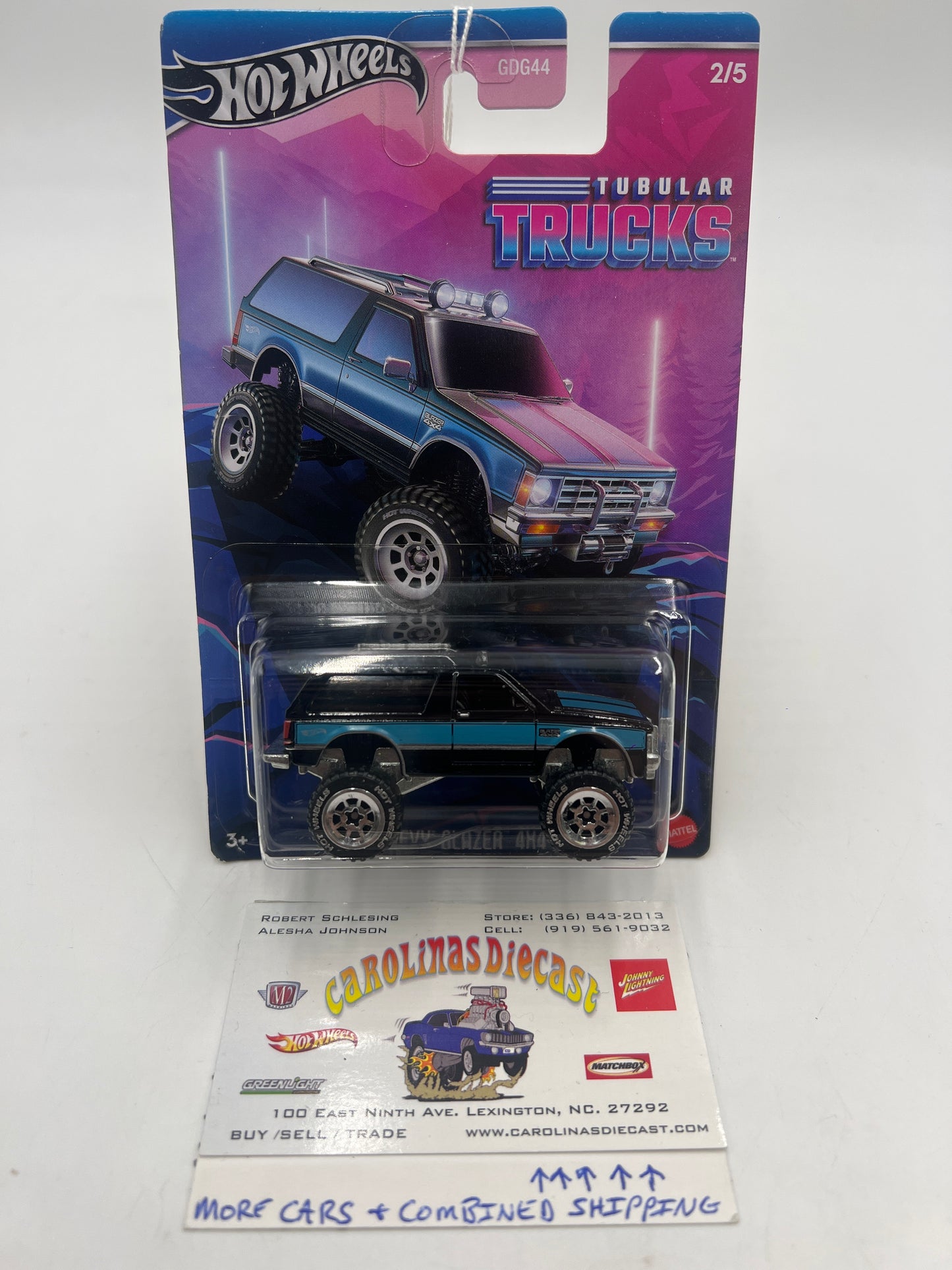 2024 Hot Wheels Tubular Trucks 2/5 Chevy Blazer 4x4 160H